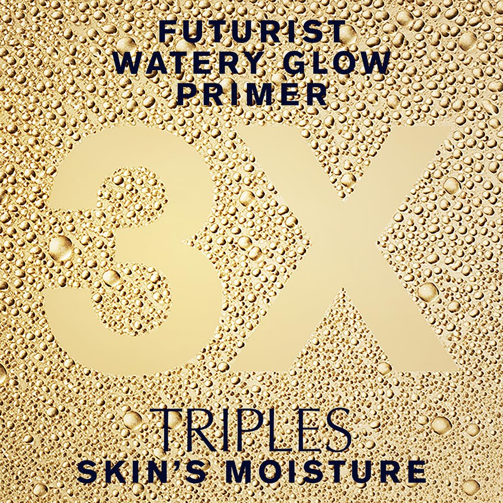 Estée Lauder Futurist Aqua Brilliance Watery Glow Makeup Primer with Hylauronic Acid for Triple Moisture - Image 6