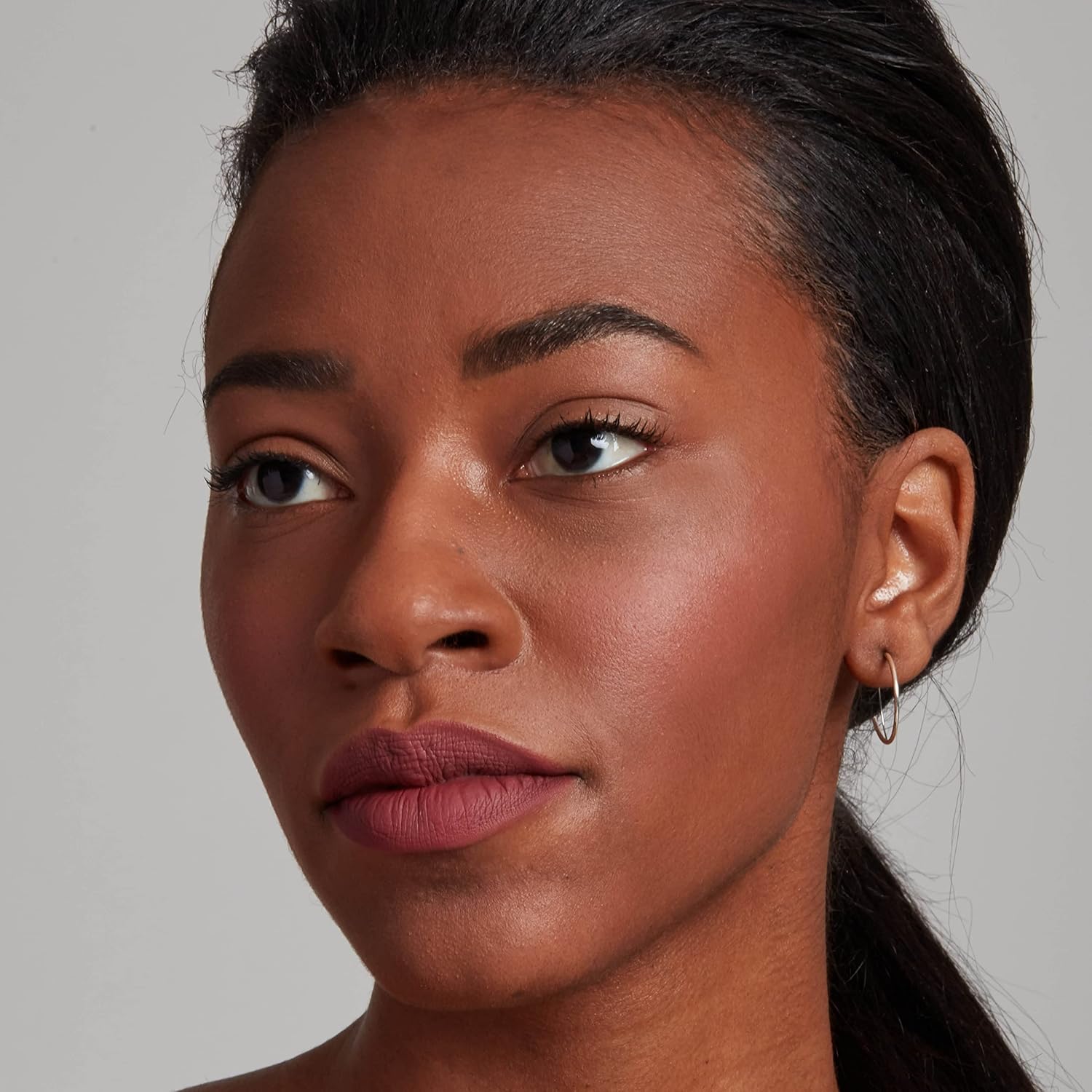 NYX PROFESSIONAL MAKEUP Soft Matte Lip Cream, Lightweight Liquid Lipstick - Budapest (Deep Mauve With Red Undertone) - Image 5