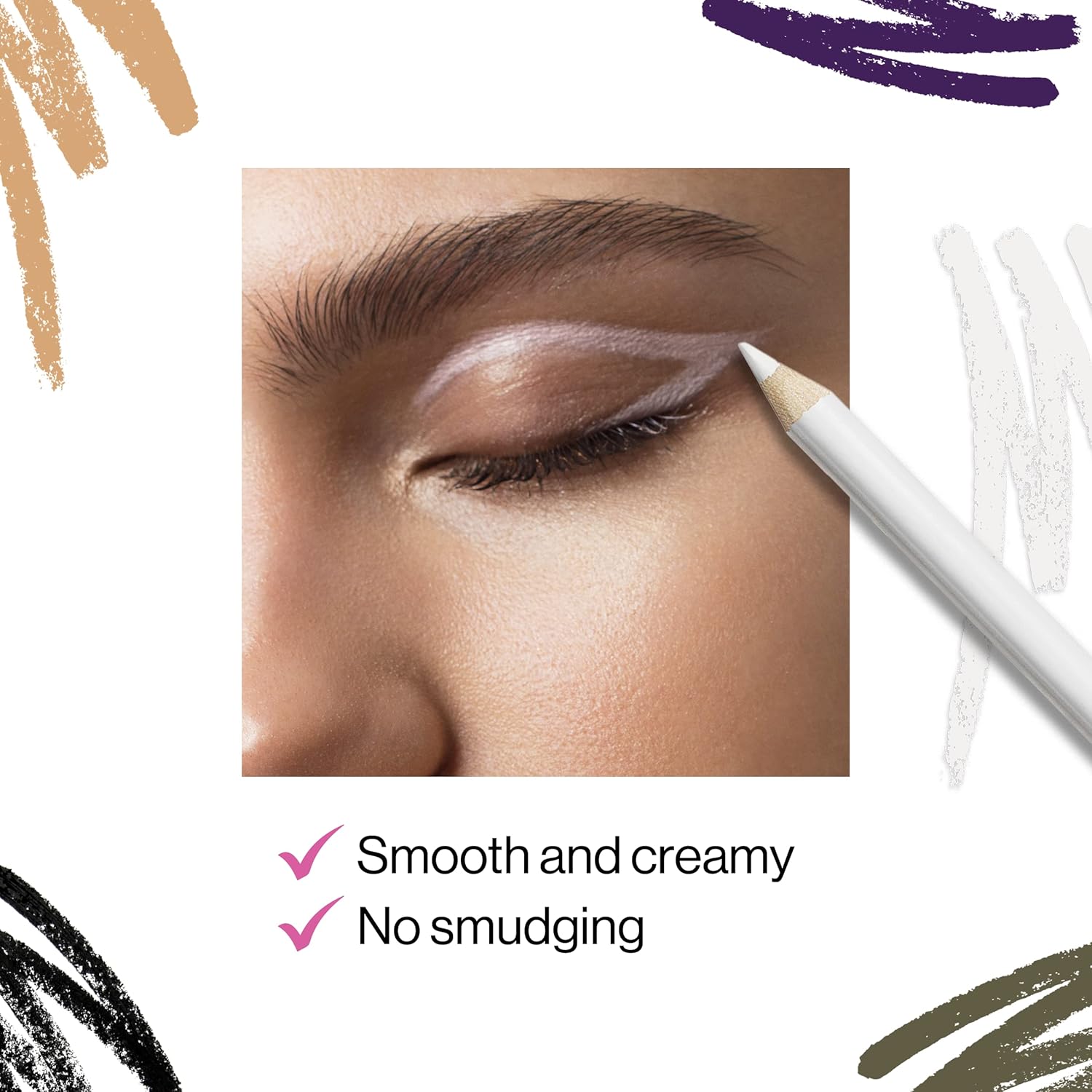 wet n wild Color Icon Kohl Eyeliner Pencil - Rich Hyper-Pigmented Color, Smooth Creamy Application, Long-Wearing Matte Finish Versatility, Cruelty-Free - Baby's Got Black - Image 10