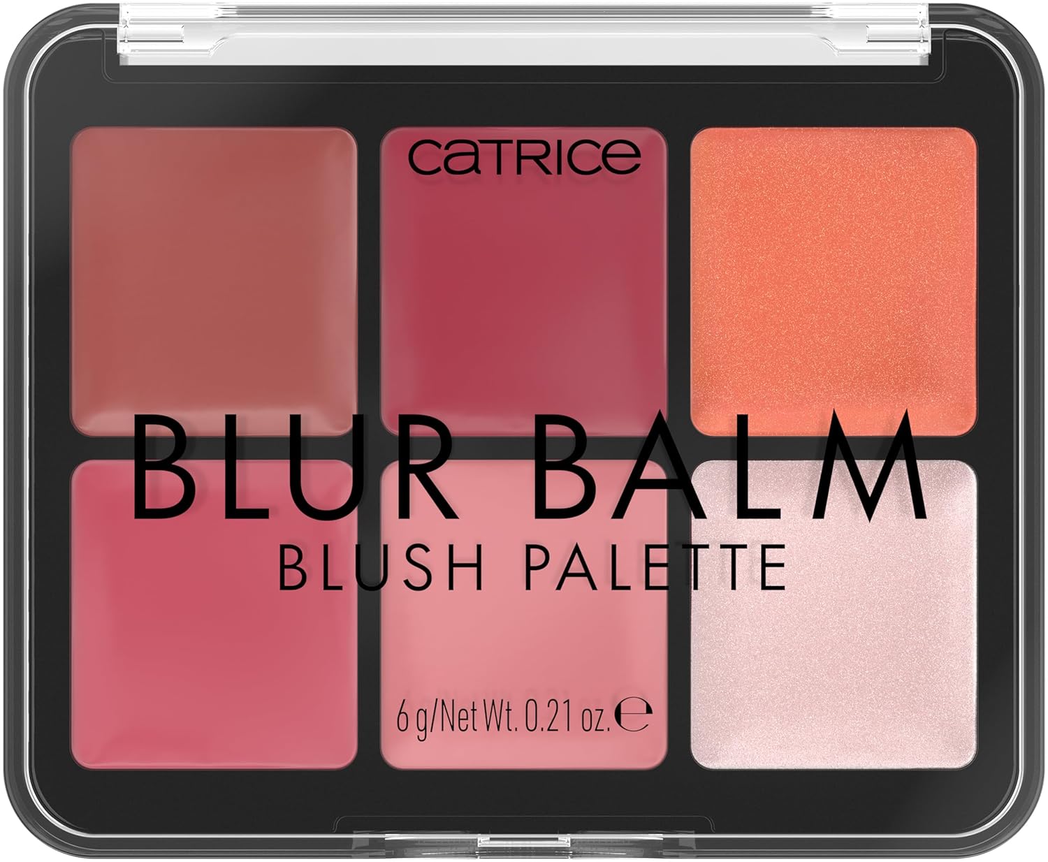 Catrice Blur Balm Blush Palette | 6-in-1 Blurring Flush & Highlighter Makeup | Balm-to-Powder Formula | Vegan & Cruelty Free - Image 2