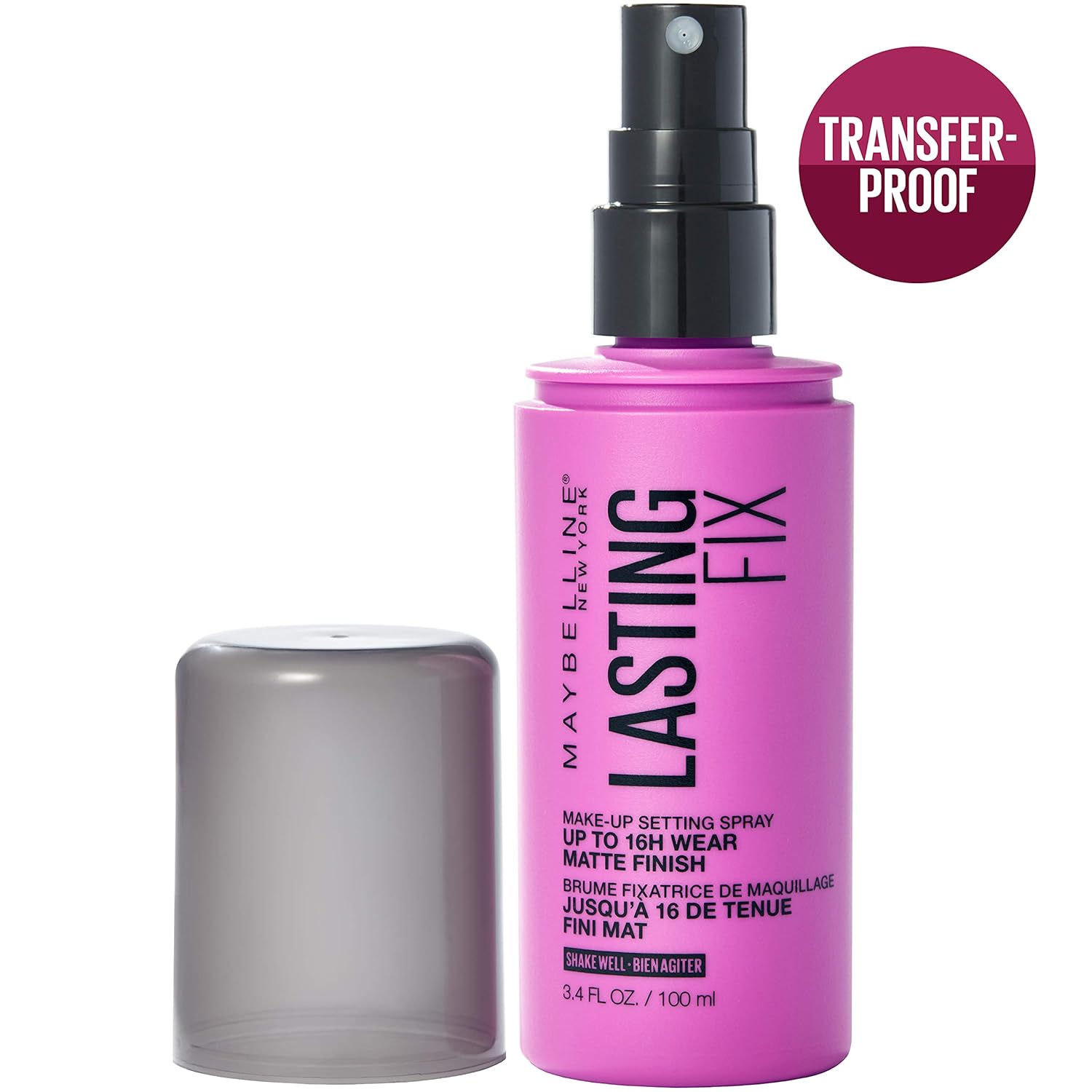 Maybelline New York Facestudio Lasting Fix Makeup Setting Spray, Matte Finish, 3.4 fl. oz. - Image 3