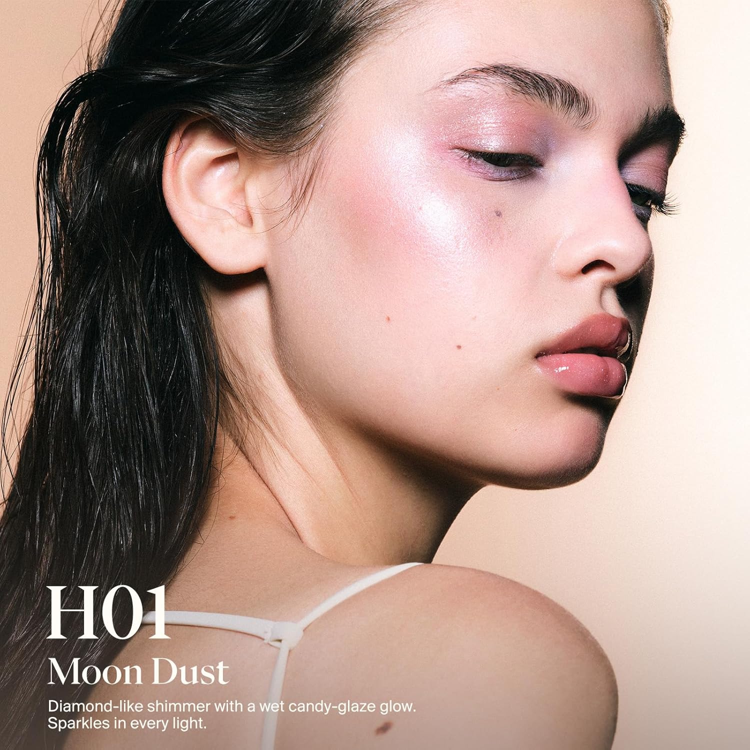 JOOCYEE Jelly Highlighter Stick, Diamond White Shimmer Dewy Glow Makeup with Cooling Jelly Texture, Long Lasting Smudge Proof Radiant Face Highlighter - Image 3