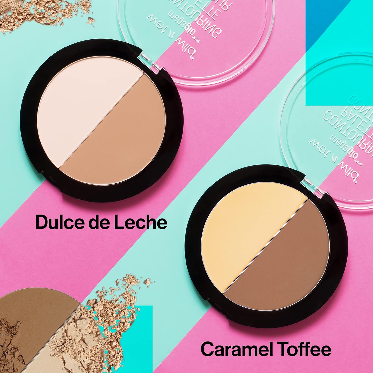 wet n wild MegaGlo Contour Palette, Dulce De Leche | Contouring Powder Face Kit | Flawlessly Sculpted Face - Image 6