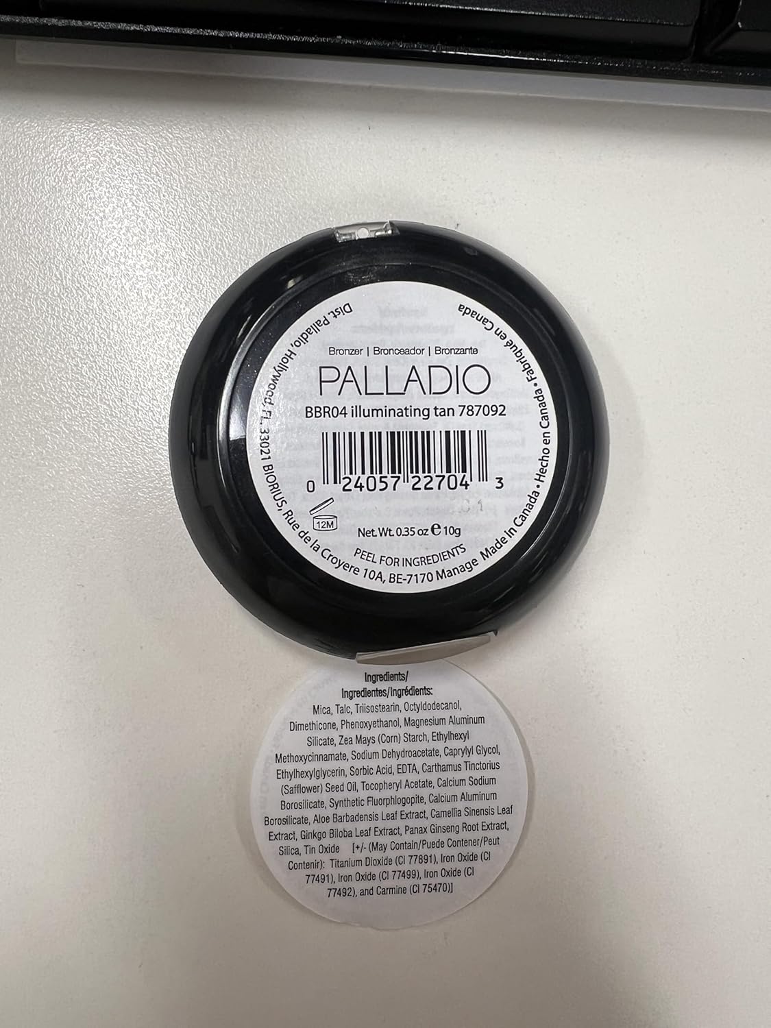 Palladio Baked Bronzer, Highly Pigmented and Easy to Blend, Shimmery Bronzed Glow, Use Dry or Wet, Lasts all day long, Provides Rich Tanning Color Finish, Powder Compact, Illuminating Tan - Image 10