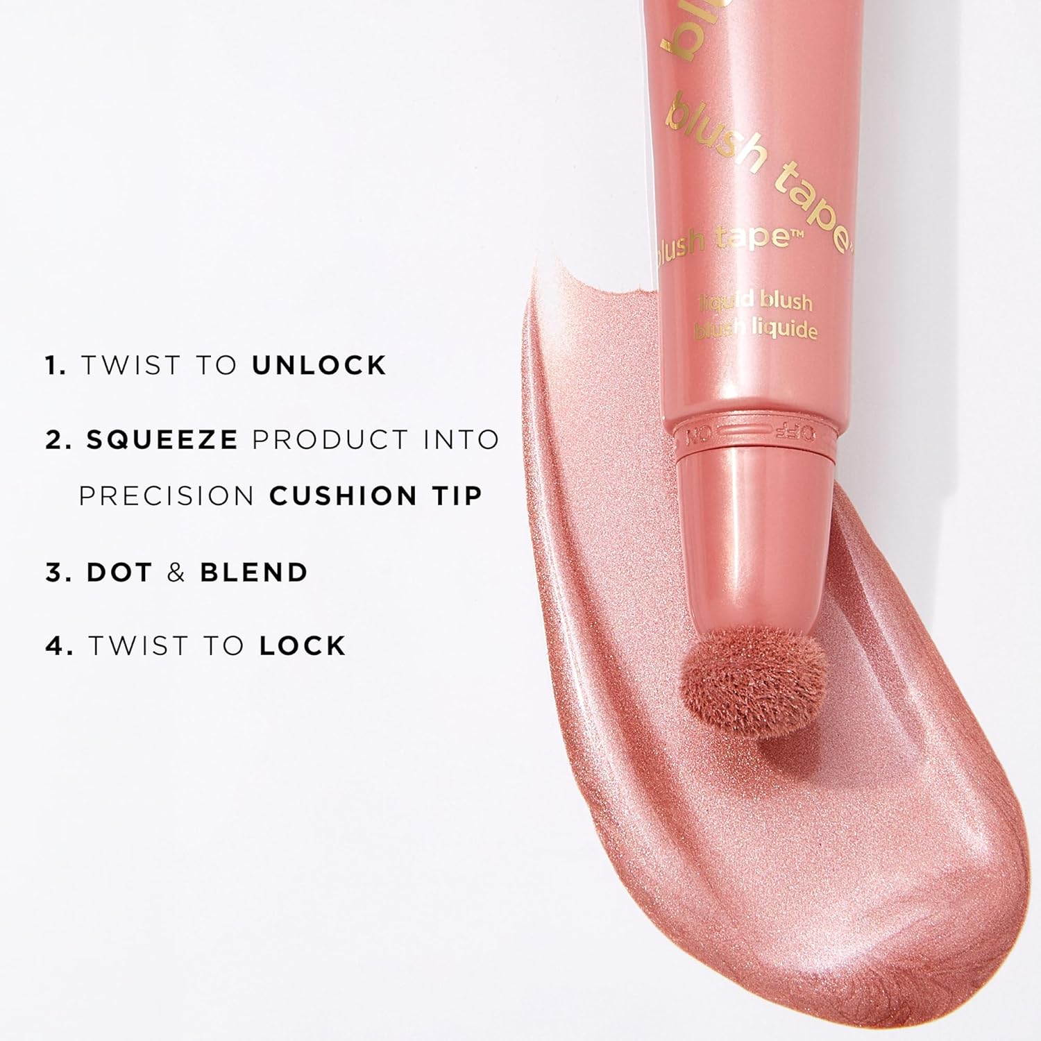 tarte blush tape liquid blush – Buildable Cream Cheek Makeup, Lightweight Formula, Blurs appearance for Radiant Glow, Vegan & Cruelty-Free - Image 8