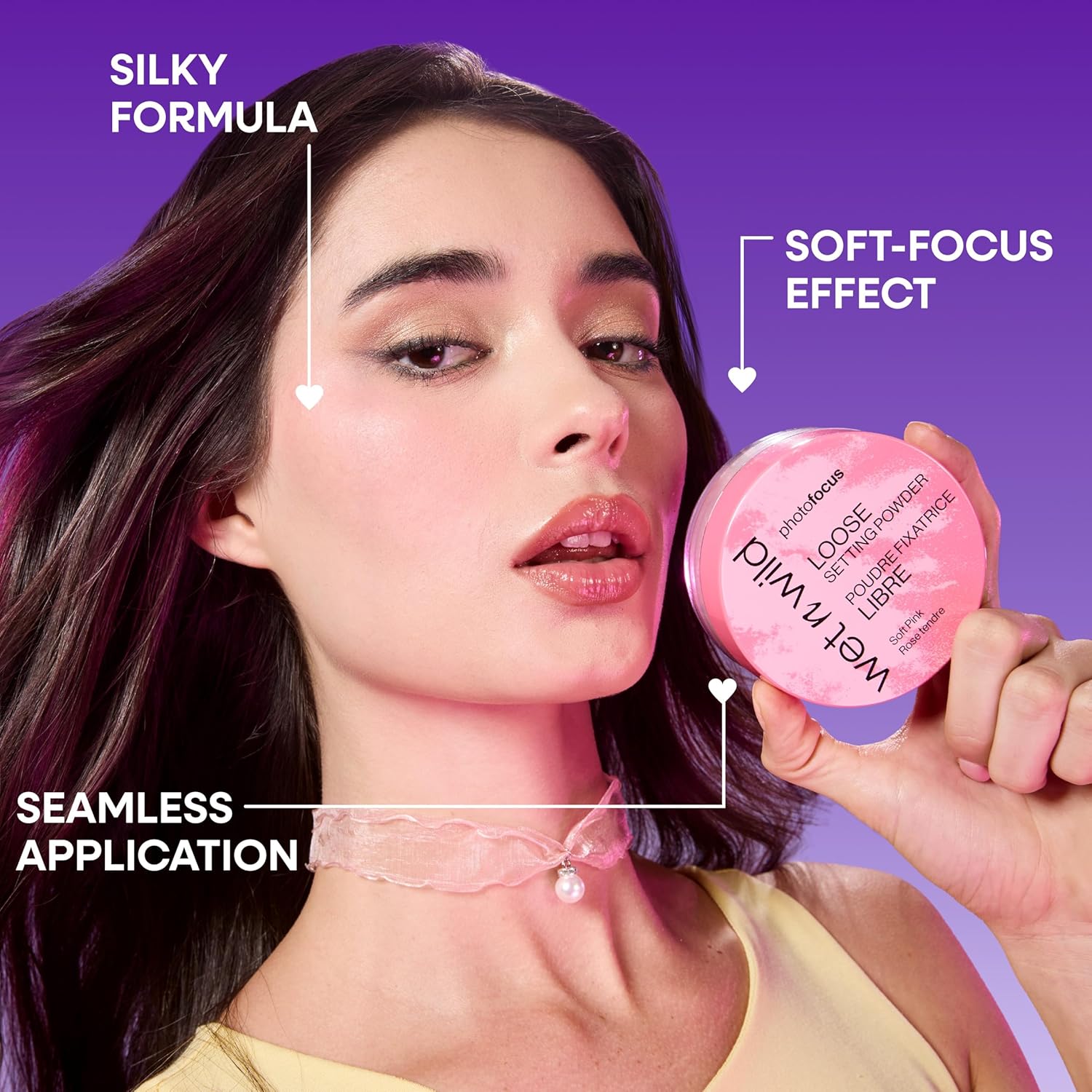 wet n wild Photo Focus Loose Baking Setting Powder, Highlighter Makeup, Suitable for All Skin Tones - Banana - Image 4