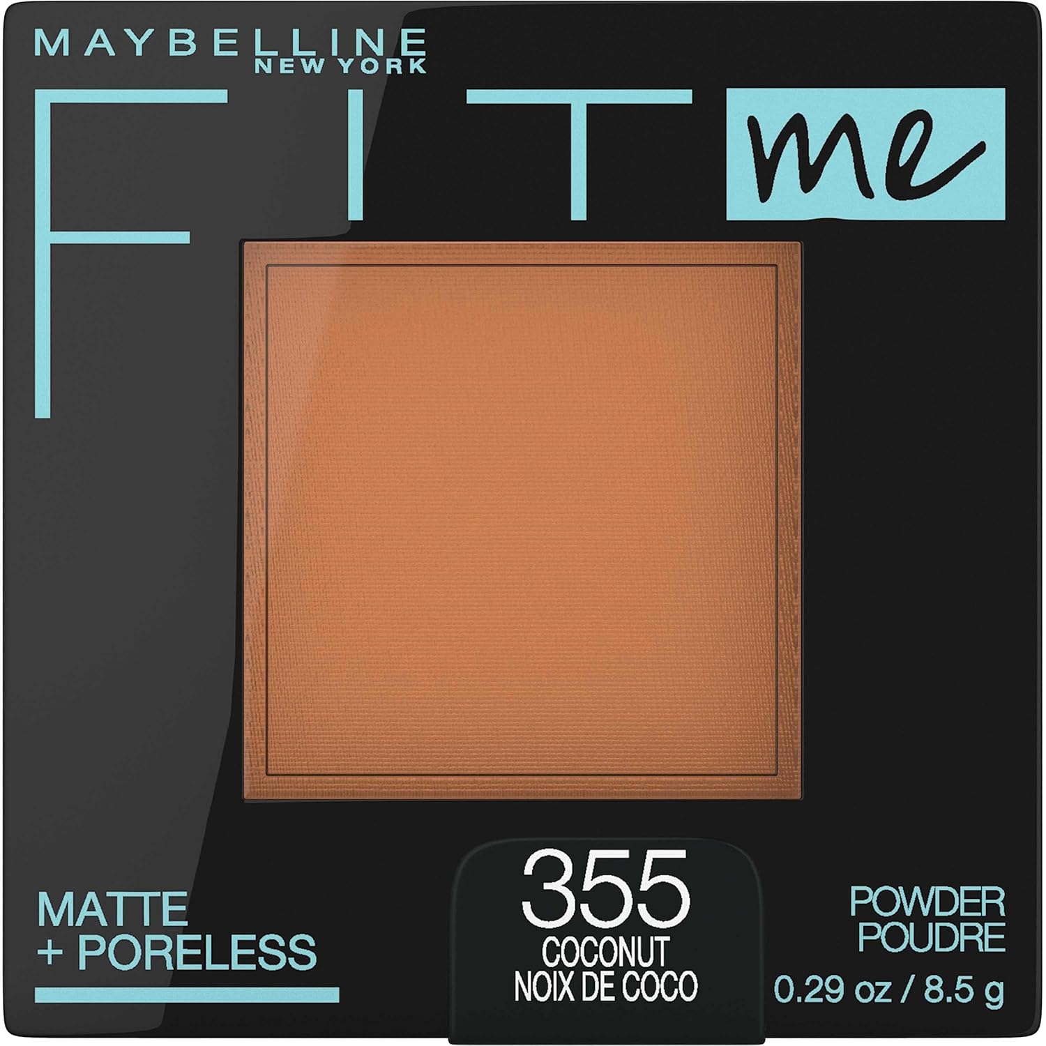 Maybelline Fit Me Matte + Poreless Pressed Face Powder Makeup & Setting Powder, Coconut, 1 Count - Image 2