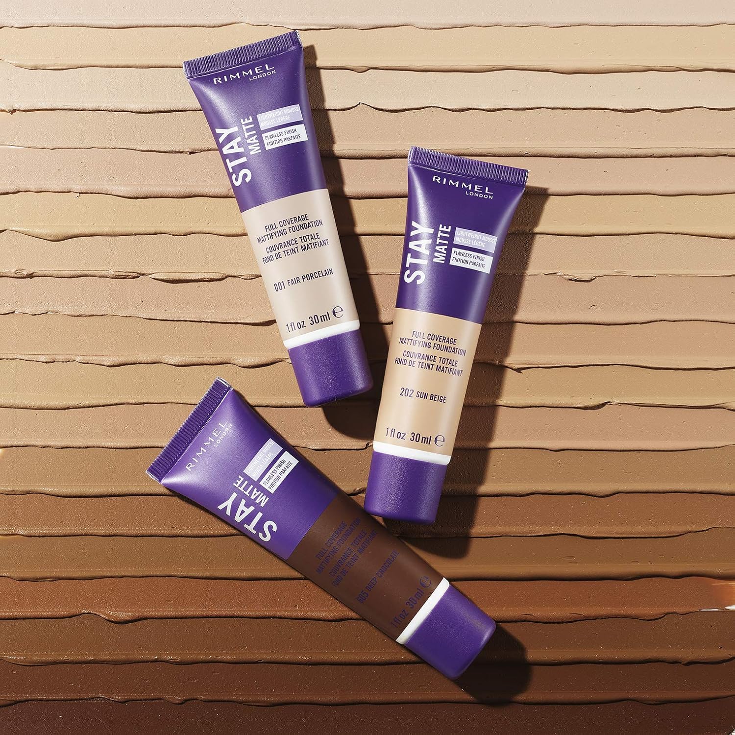 Rimmel London Stay Matte Liquid Mousse - 200 Soft Beige - Foundation, Lightweight, Shine Control, Oil-Free, 1oz - Image 4