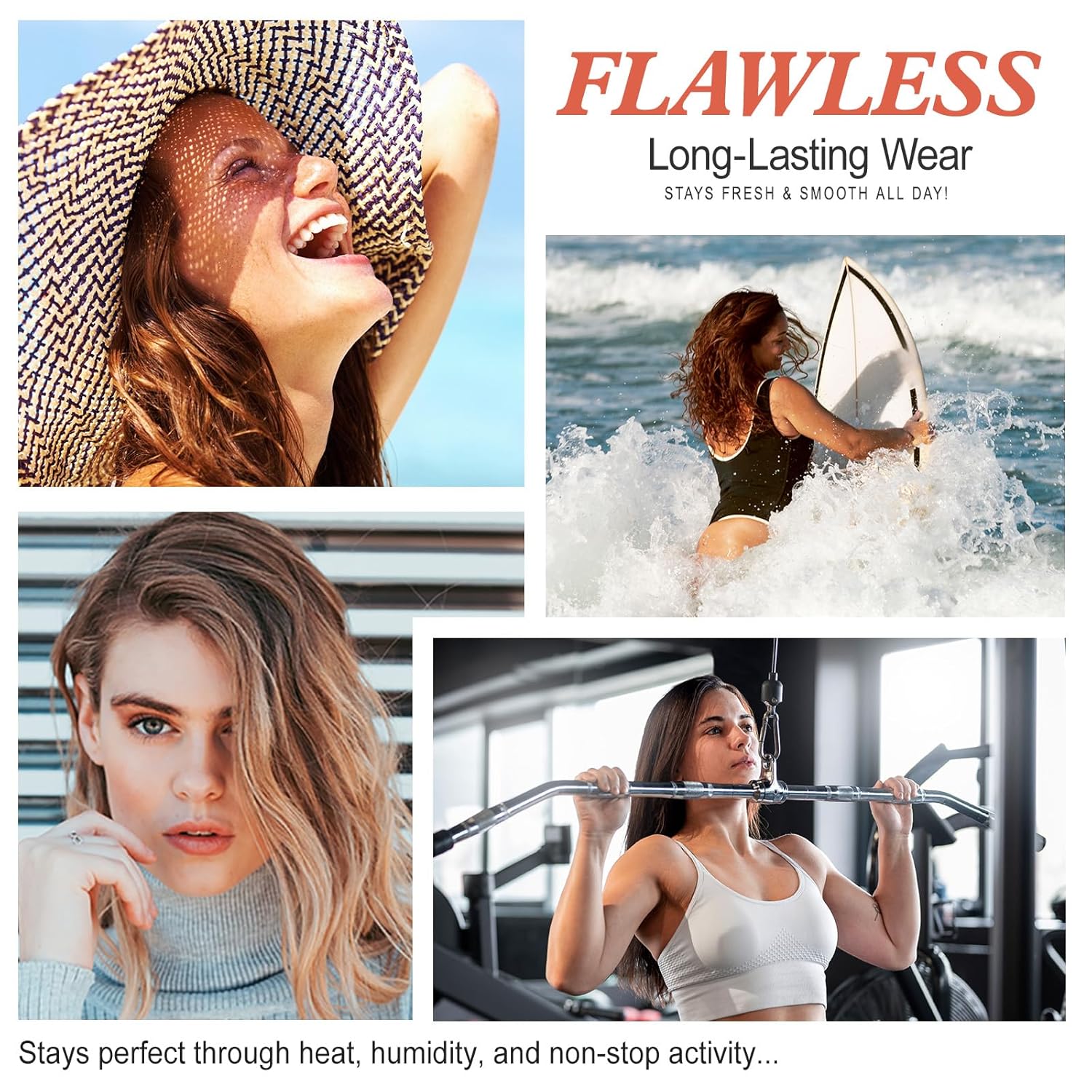 Color Changing Foundation Liquid Base, 2 PACK Flawless Colour Changing Warm Skin Tone Foundation Makeup,BB Cream Makeup Base Concealer Cover Moisturizing Fluid for all Skin Tone SPF15 - Image 9