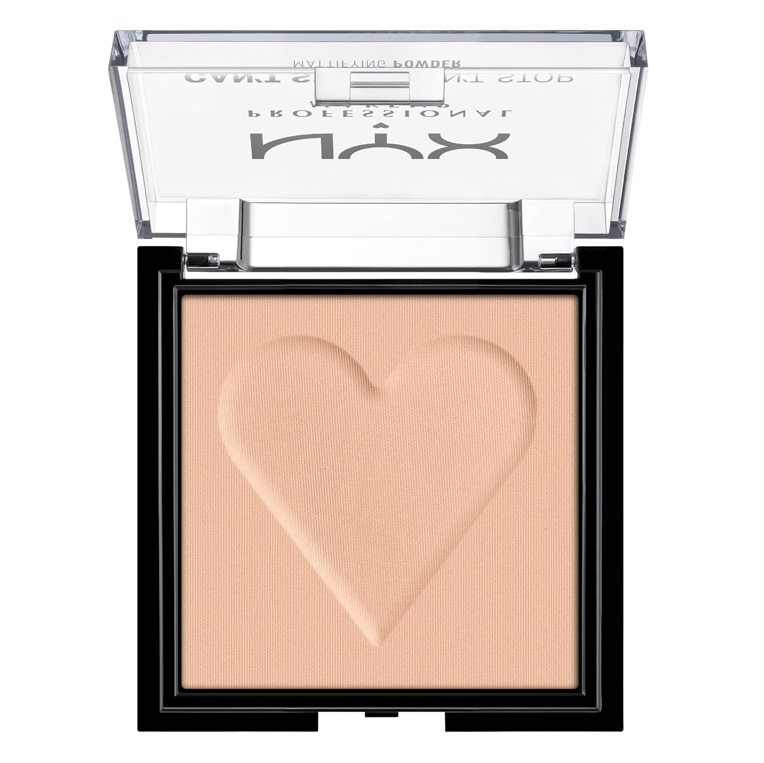 NYX PROFESSIONAL MAKEUP Can't Stop Won't Stop Mattifying Pressed Powder - Light Medium - Image 4