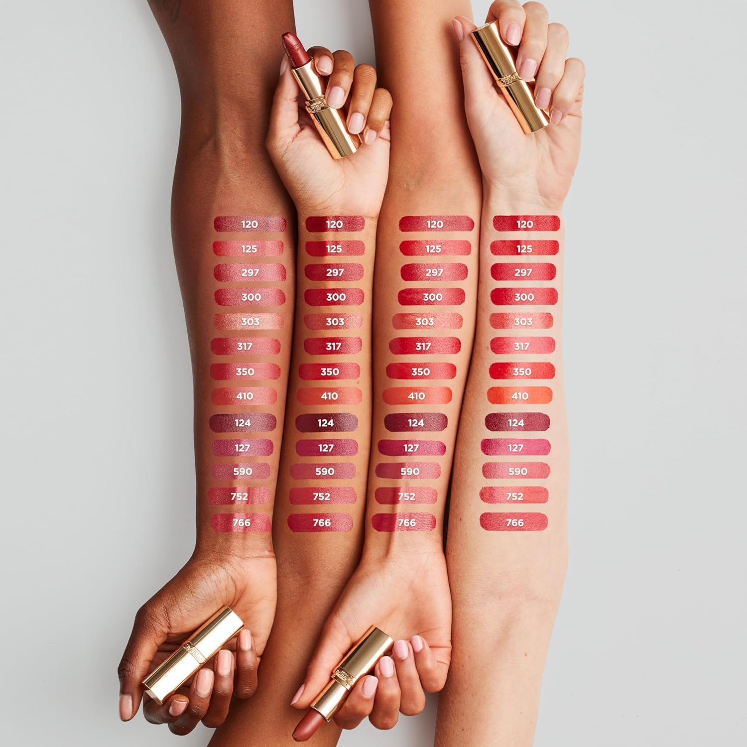 L'Oreal Paris Colour Riche Original Creamy, Hydrating Satin Lipstick with Argan Oil and Vitamin E, Blushing Berry , 1 Count - Image 4