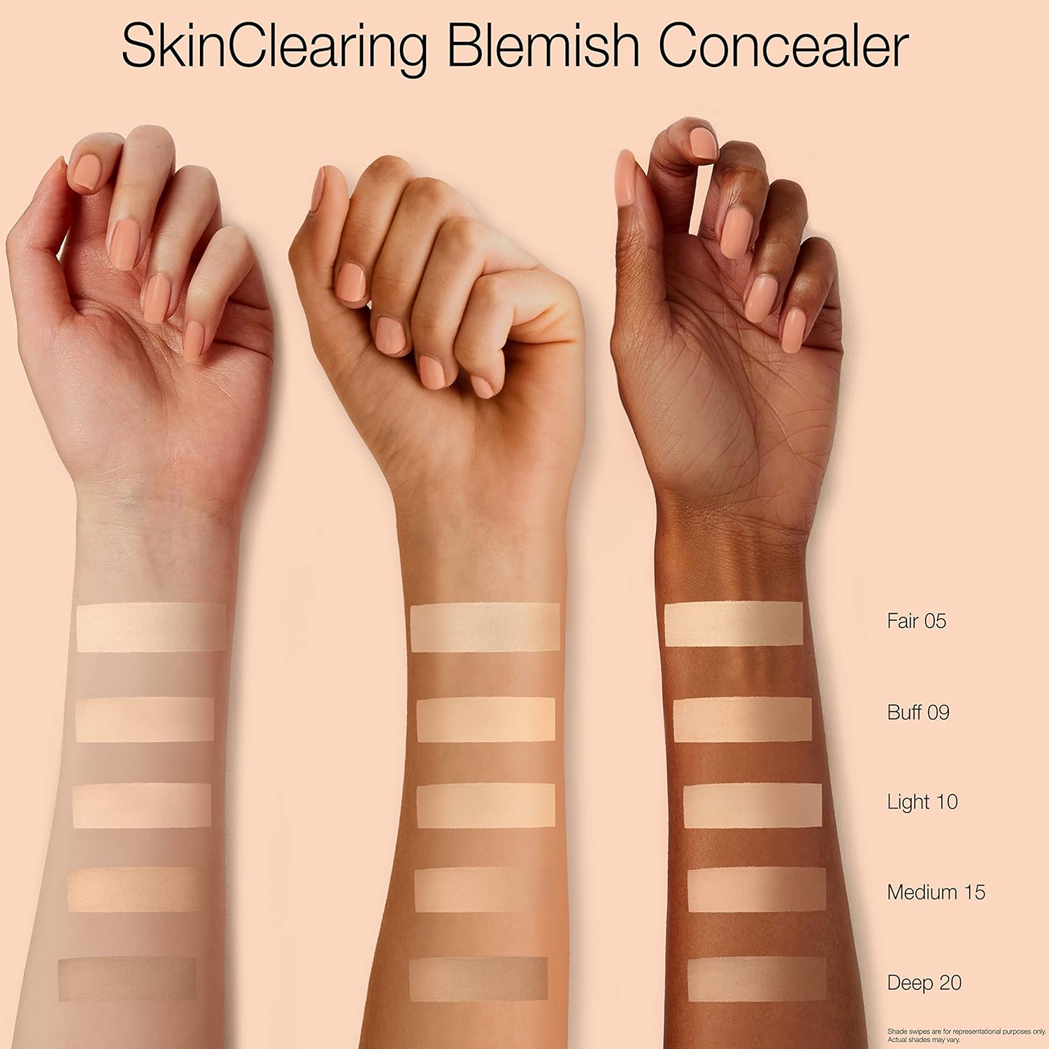 Neutrogena SkinClearing Blemish Concealer Face Makeup with Salicylic Acid Acne Medicine, Non-Comedogenic and Oil-Free Concealer Helps Cover, Treat & Prevent Breakouts, Medium 15,.05 oz - Image 4