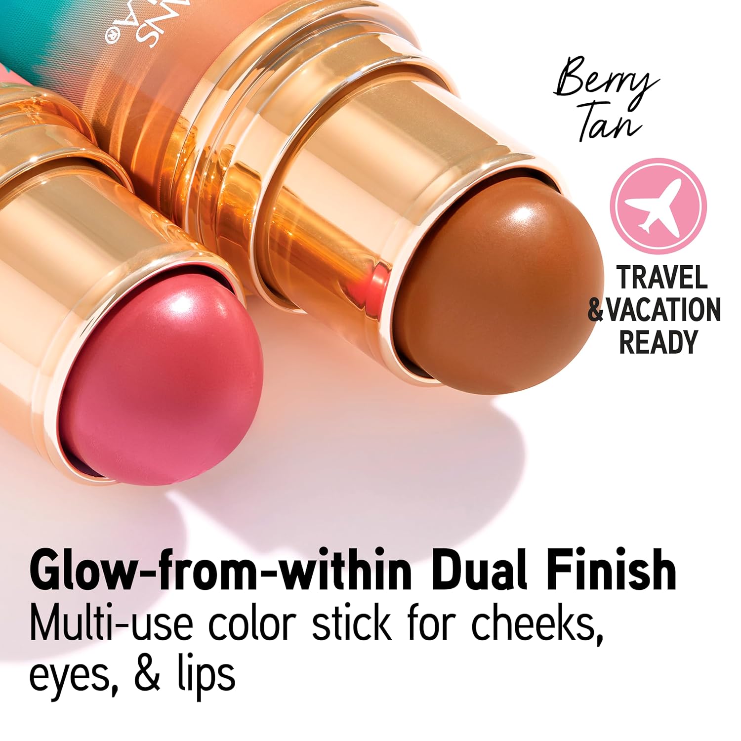 Physicians Formula Butter Glow & Go Multiuse Stick, Ultra-Creamy Radiant Finish Formula with Murumuru Butter, Vegan & Cruelty-Free- Berry Tan - Image 3