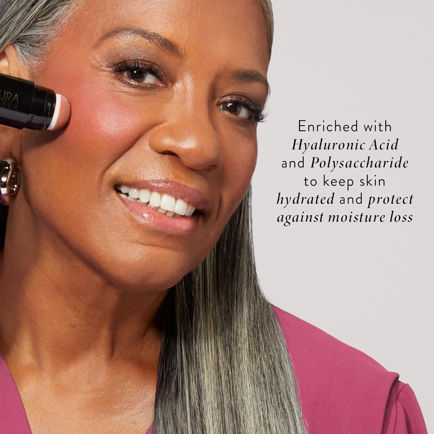 LAURA GELLER NEW YORK Serum Blush Tint, Lightweight Liquid Blush for Cheeks, Weightless Watercolor Sheer Finish, Practical Pink - Image 7