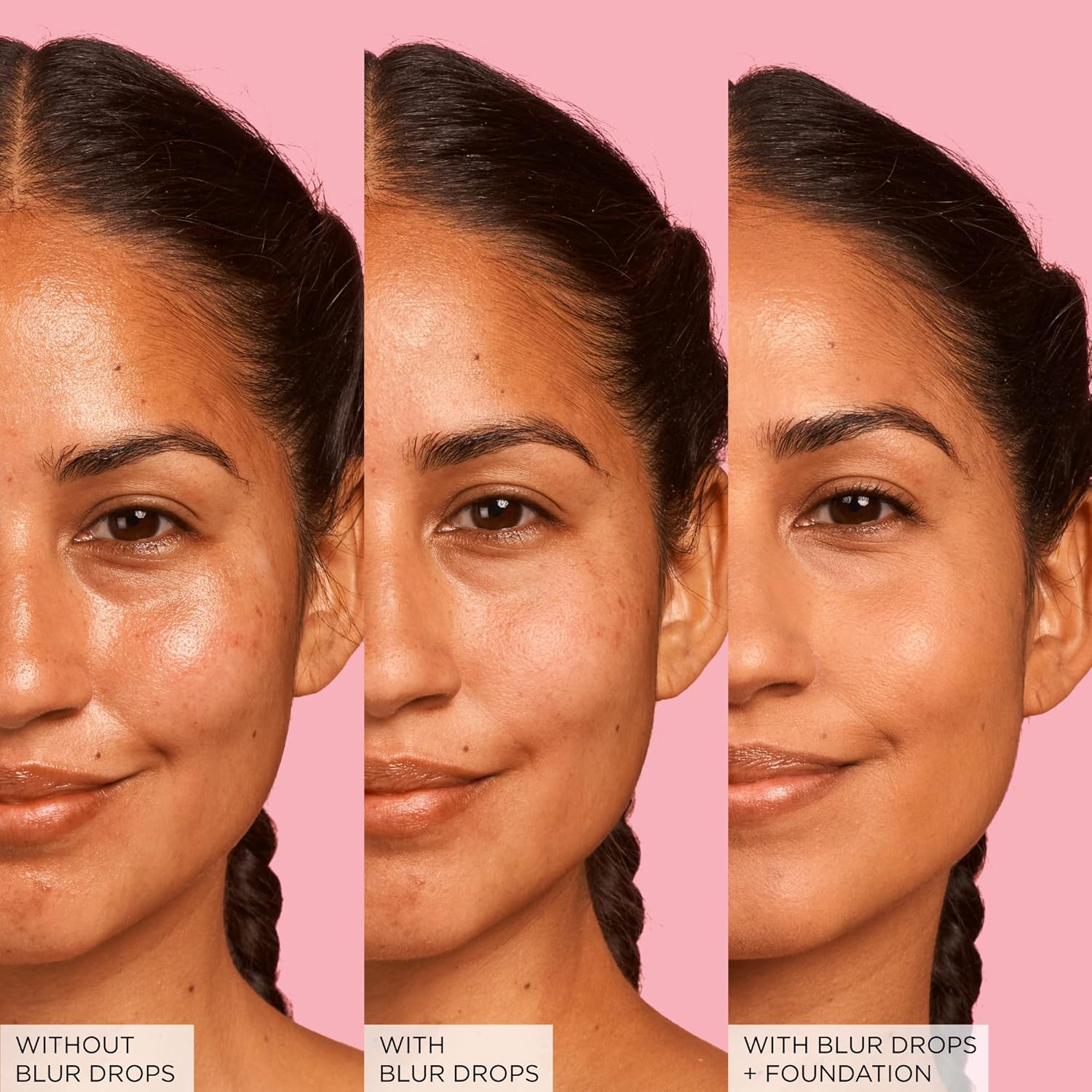 Glow Recipe Strawberry BHA Serum + Poreless Face Primer for Makeup - Silicone-Free Blurring Matte Primer to Reduce Shine & Prolong Wear - Hybrid Korean Skin Care for Oil Control & Smooth Texture, 30ml - Image 9