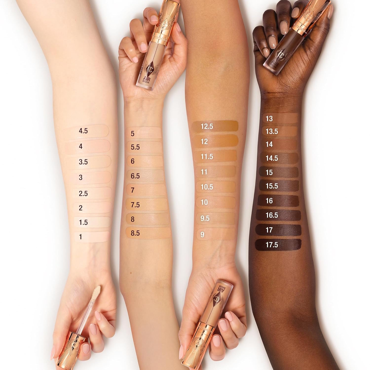Charlotte Tilbury AIRbrush Flawless Blur Concealer - Longwear Concealer for Dark Circles, Blemishes, Redness & More - Hydrating, Crease-Proof & Full Coverage with a Natural Matte Finish - Image 10