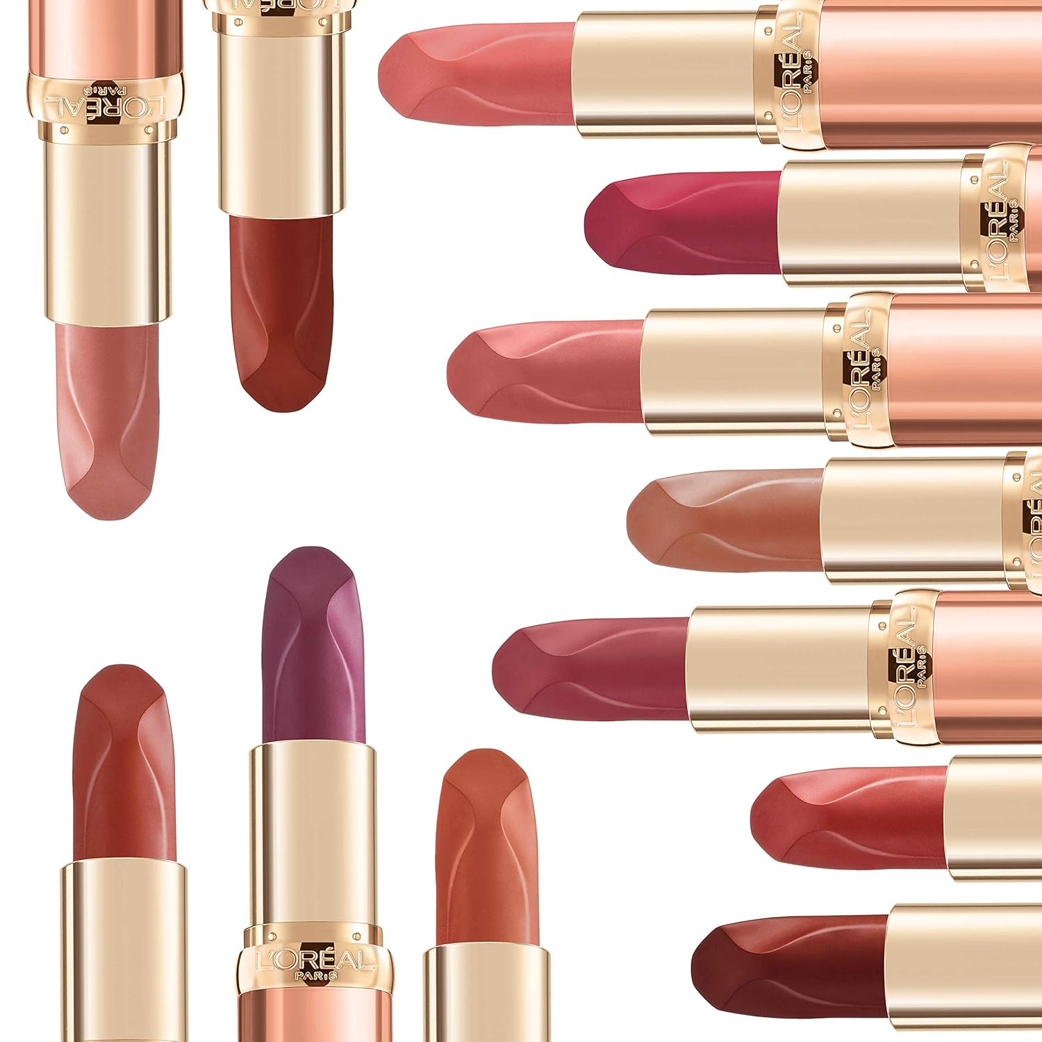 L'Oreal Paris Colour Riche Les Nus Lipstick, Nu Authentique, 0.13 Oz. - Image 9