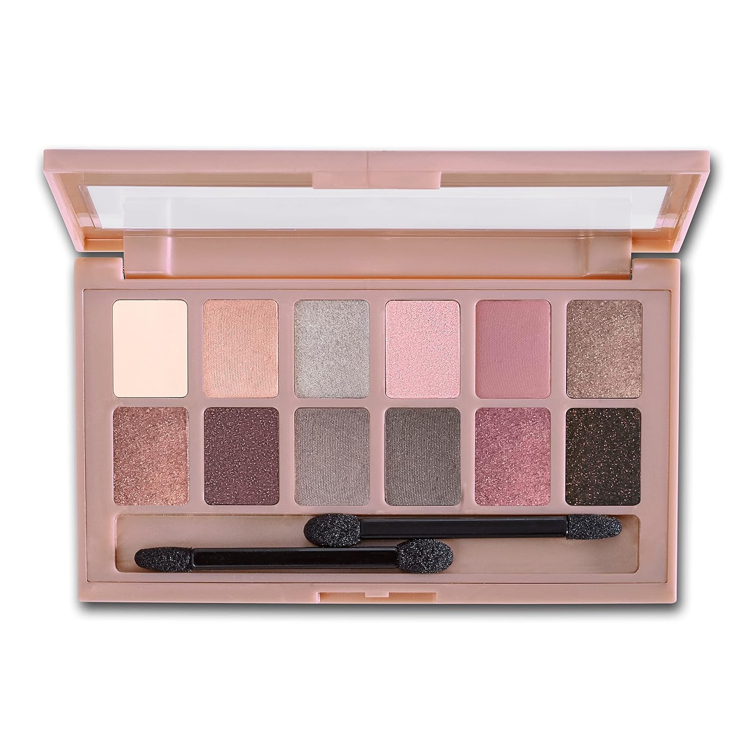 Maybelline The Blushed Nudes Eyeshadow Palette Makeup, 12 Pigmented Matte & Shimmer Shades, Blendable Powder, 1 Count - Image 3