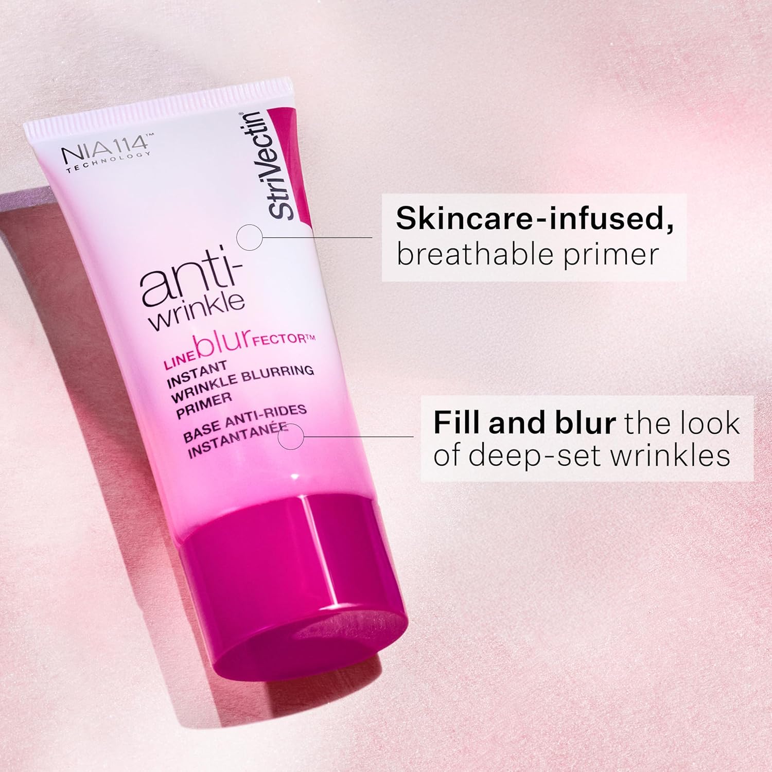 StriVectin Line BlurFector™ Instant Wrinkle Blurring Primer, Skin Primer to help blur and fill the look of wrinkles, Makeup Primer for Smooth Skin, 1 oz. - Image 3