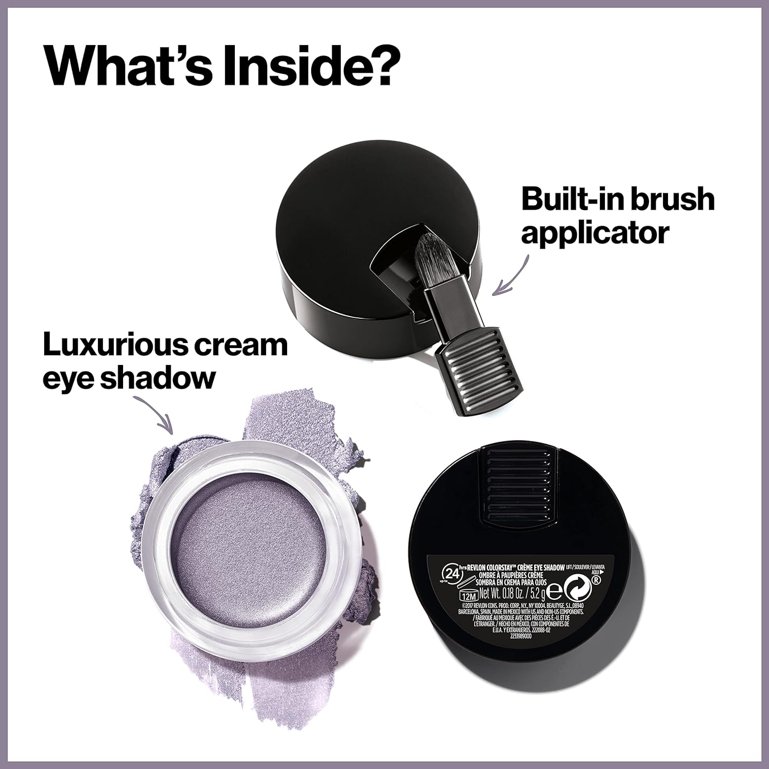 REVLON Colorstay Creme Eye Shadow - 730 Praline for Women - 0.18 Oz Eye Shadow, 0.18 Oz - Image 10