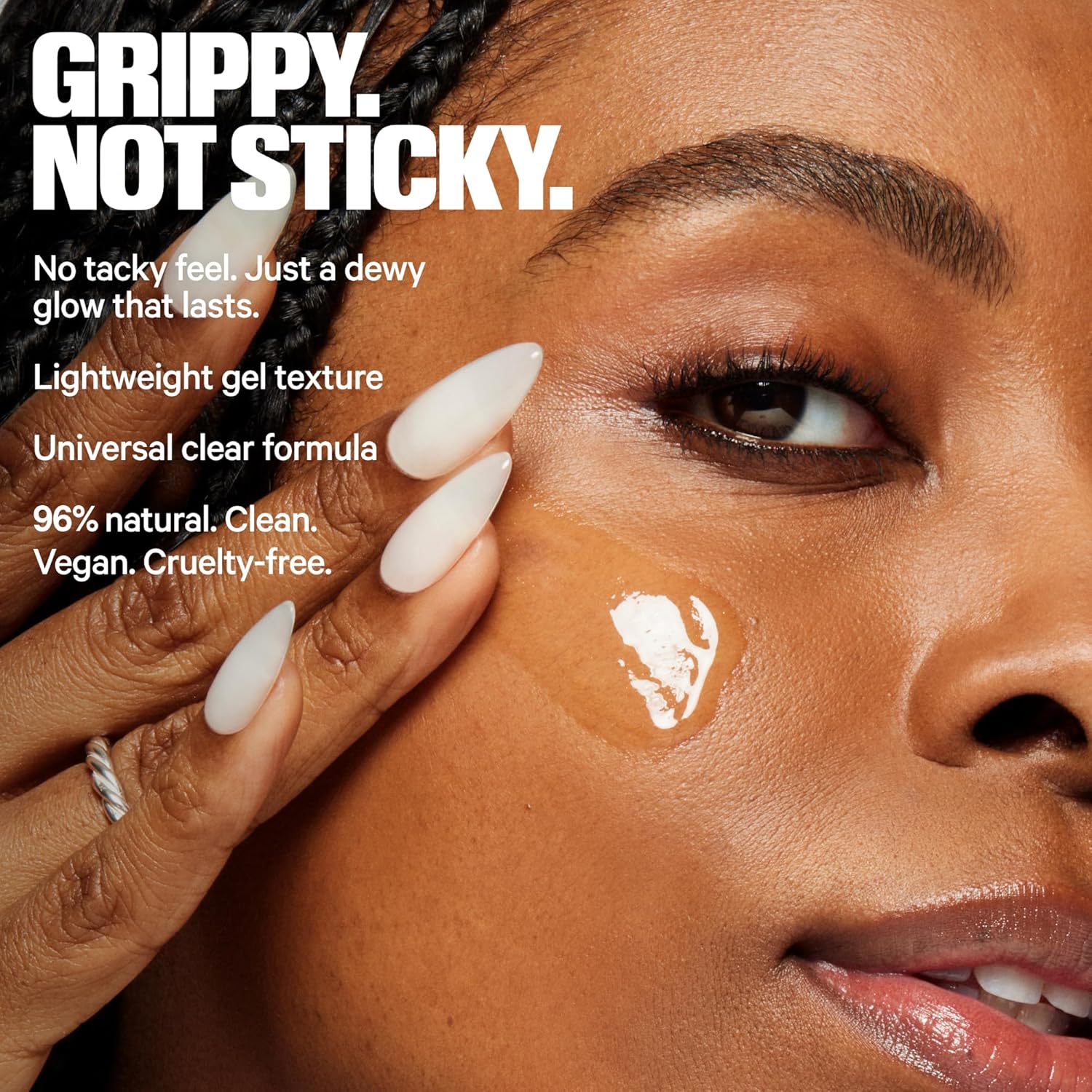 Milk Makeup Hydro Grip Primer with Hyaluronic Acid + Niacinamide – Hydrating Face Primer Grips Makeup for Up to 12 Hours – Silicone-Free, Lightweight Gel with Dewy Finish - Image 3