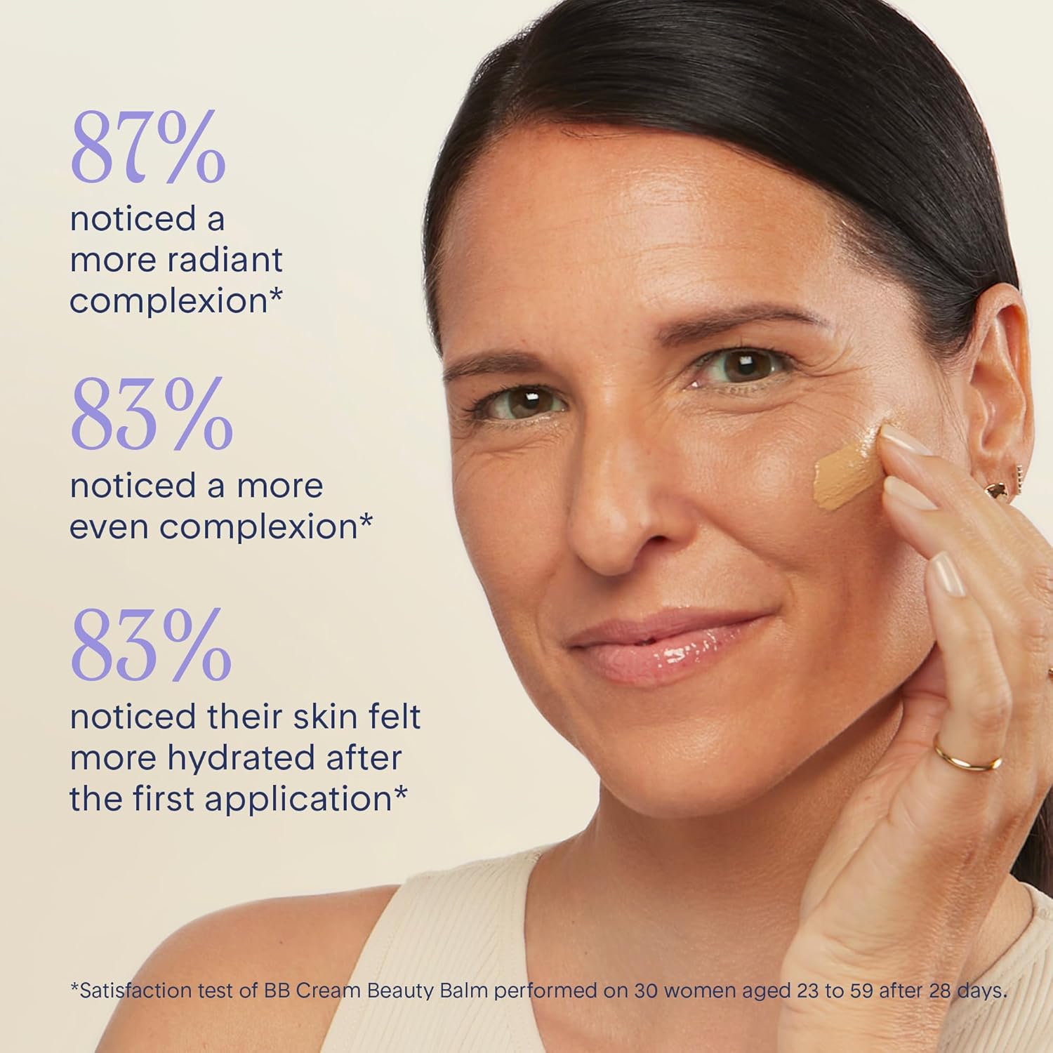 Marcelle BB Cream Golden Glow, Universal Shade, Tinted Moisturizer, Skin Enhancer, Illuminator, Beauty Balm, Non-Comedogenic, Paraben-Free, Oil-Free, Hypoallergenic, Cruelty-Free, 1.5 fl oz - Image 6