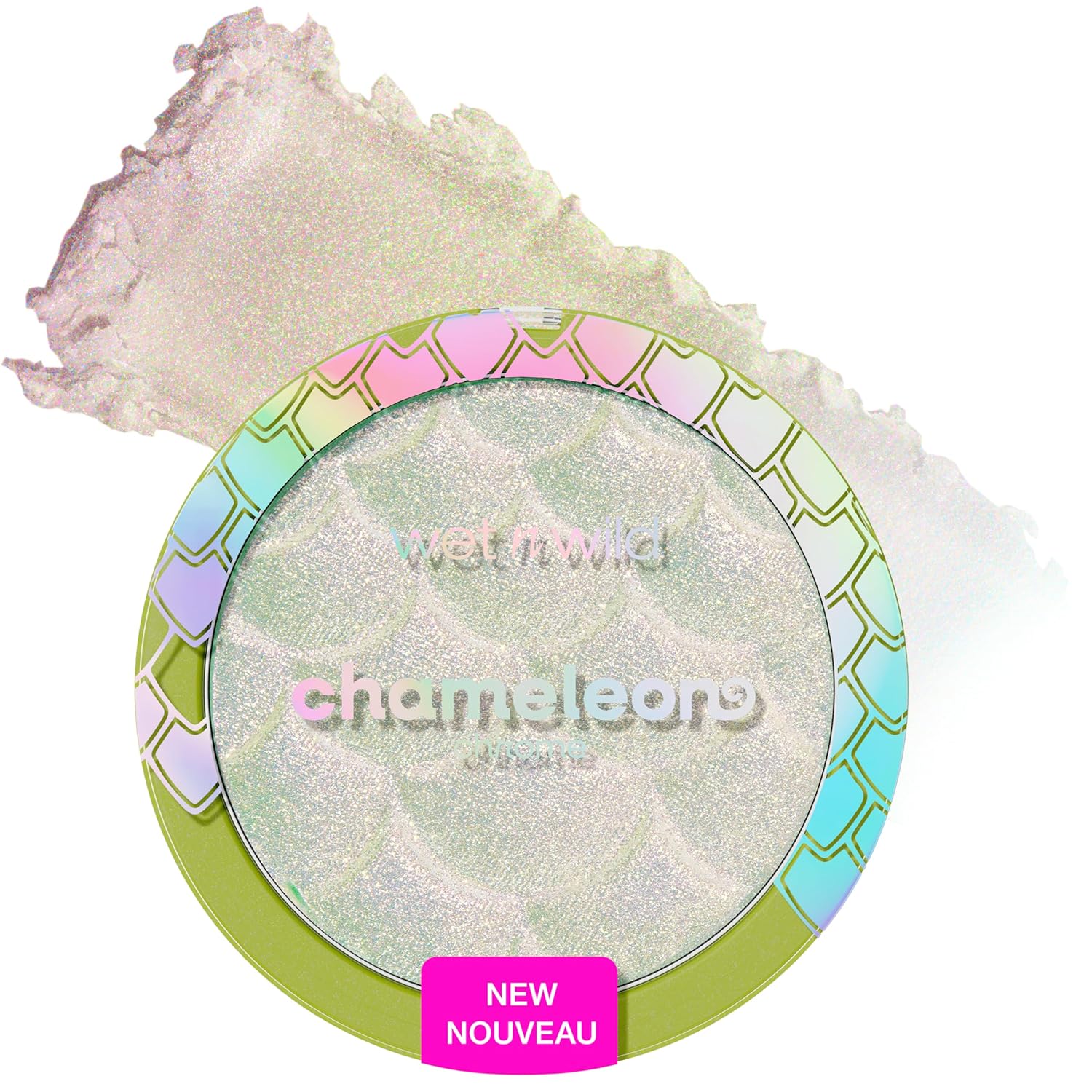 wet n wild Chameleon Chrome Highlighter, Dynamic Color Shift, Liquid-to-Baked Texture, Customizable Luminous Radiance, Cruelty-Free - Too Sirius - Image 2
