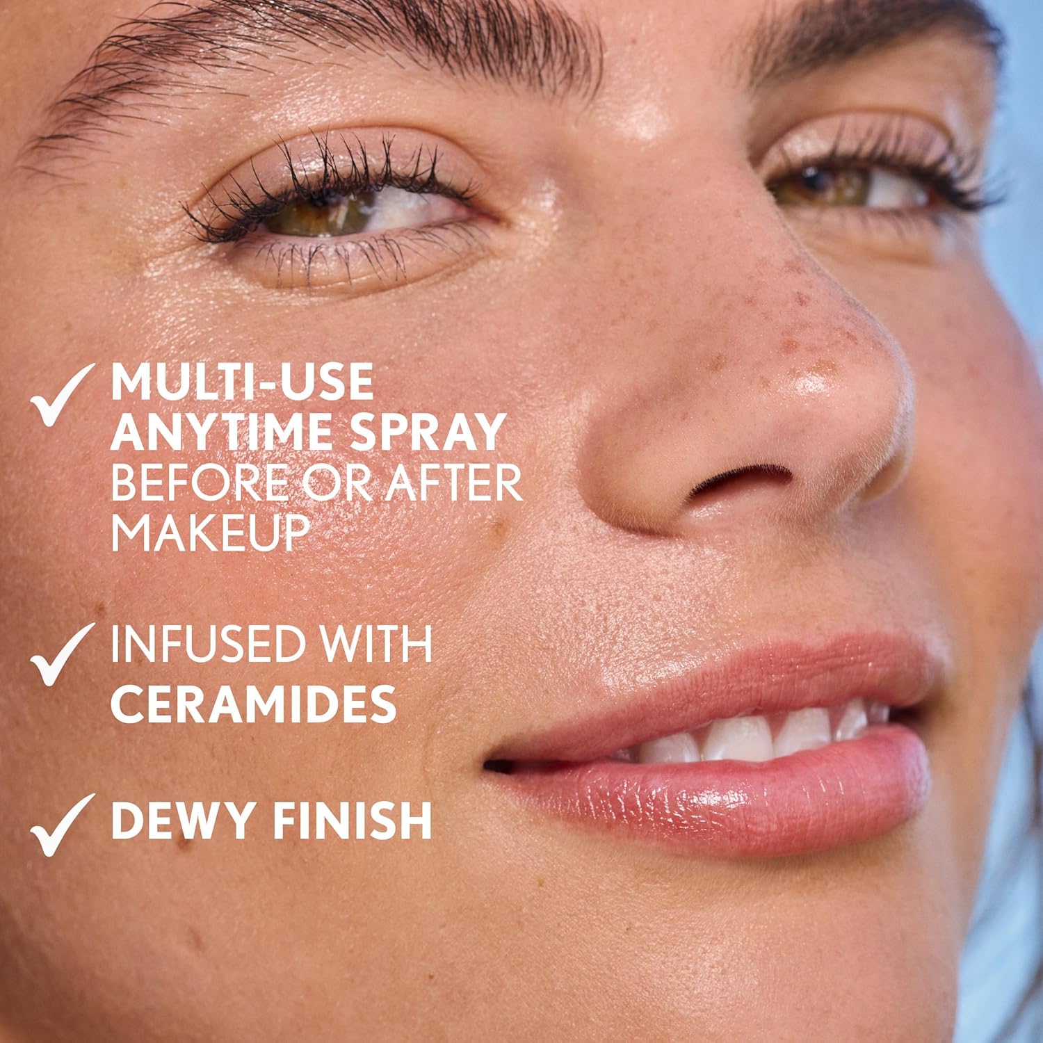 COVERGIRL Clean Fresh Nourishing Milk Spray - 100, Plumping, Moisturizing Face Mist, Dewy Finish, Vegan Formula - Image 4