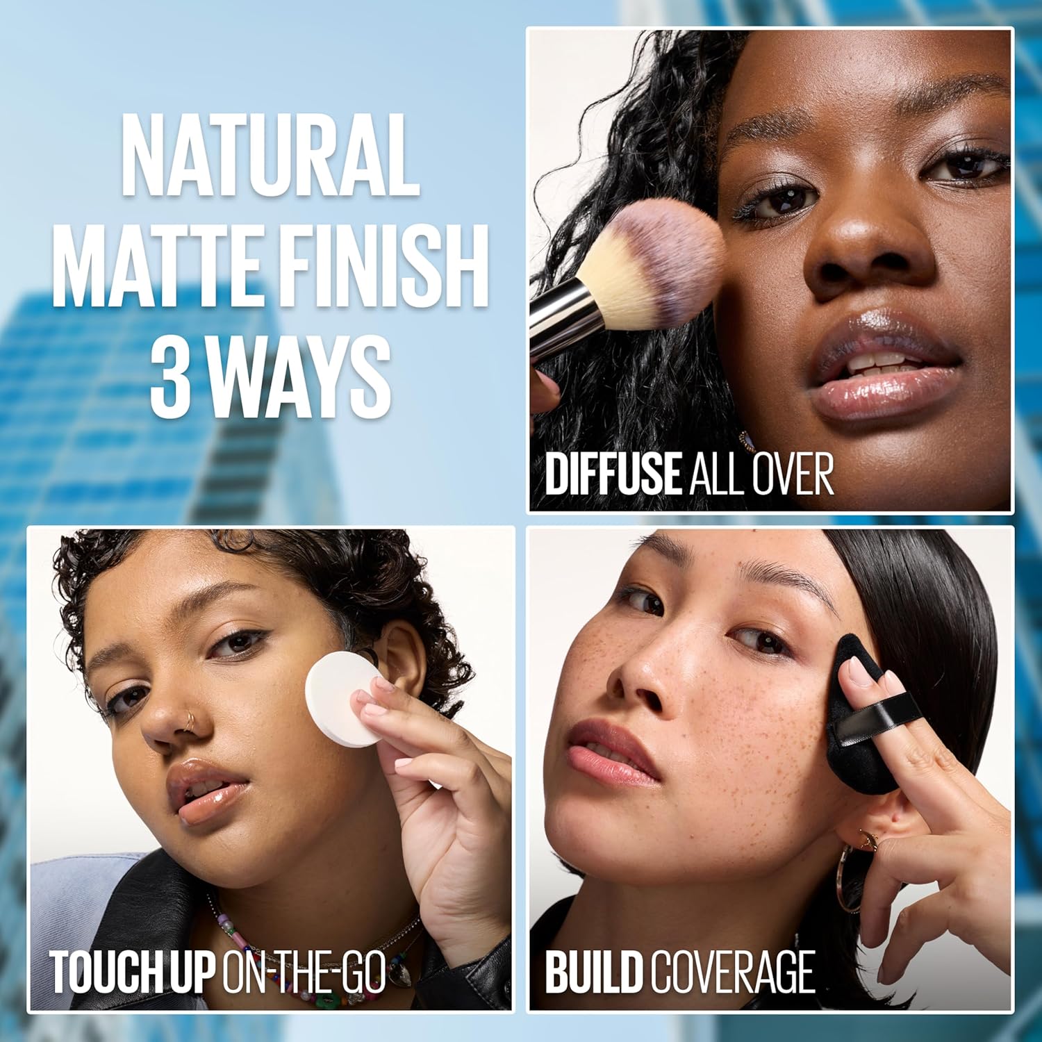 Maybelline Fit Me Matte + Poreless Pressed Face Powder Makeup & Setting Powder, Coconut, 1 Count - Image 9