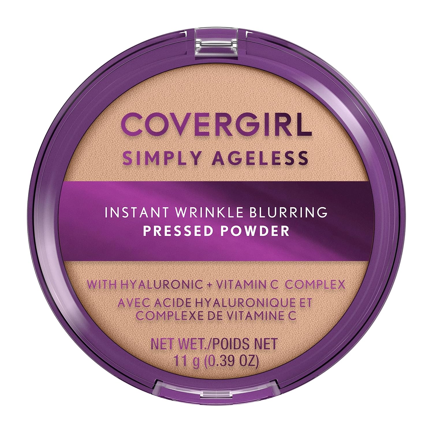 Covergirl Simply Ageless Instant Wrinkle Blurring Pressed Powder, Classic Ivory, 0.39 Oz - Image 2