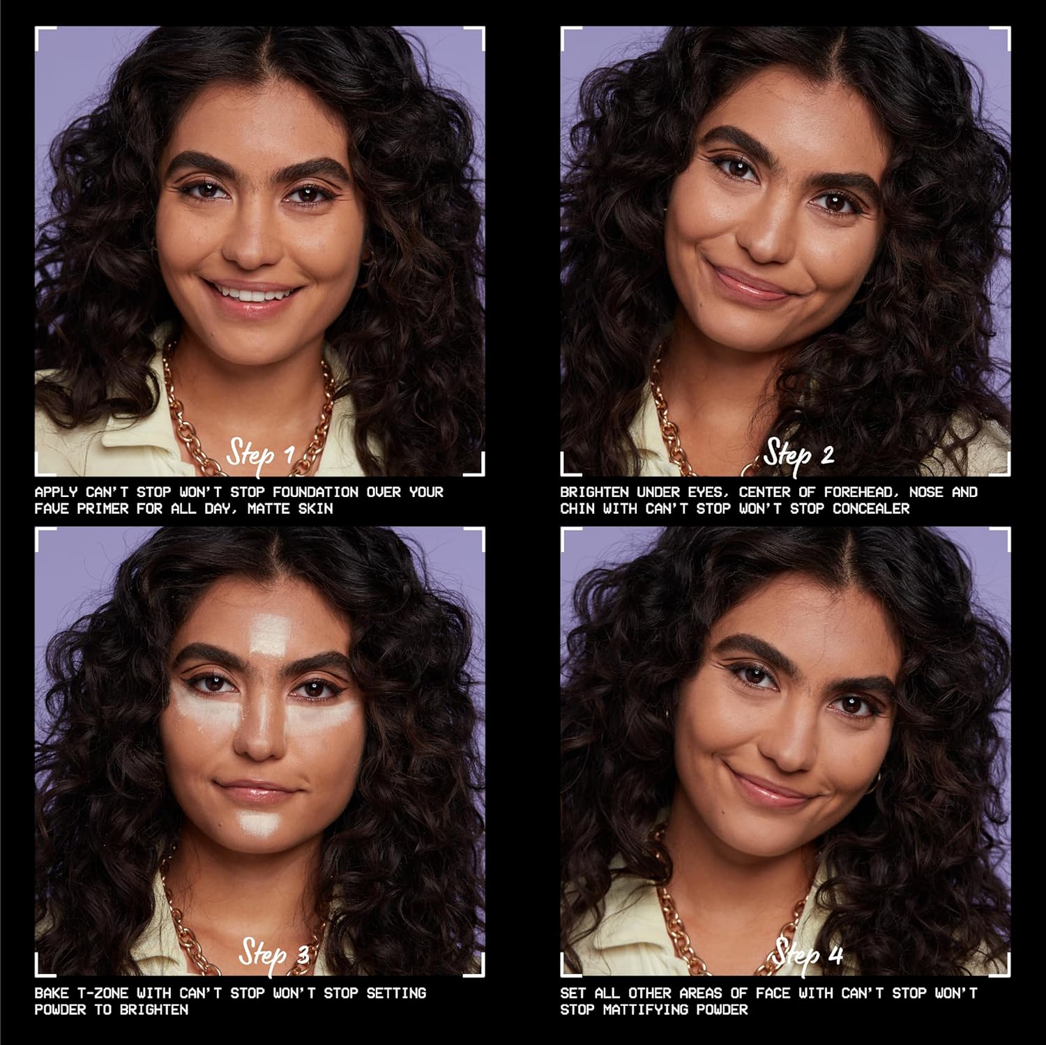 NYX PROFESSIONAL MAKEUP Can't Stop Won't Stop Mattifying Pressed Powder - Light Medium - Image 7