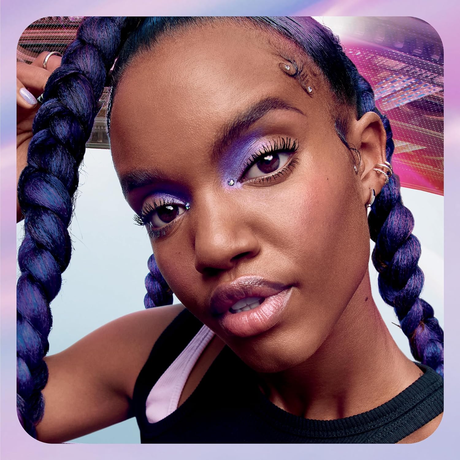 Maybelline The Falsies Surreal Extensions Waterproof Mascara, Volumizing, Lengthening Mascara Make Up, Very Black, 1 Count - Image 6