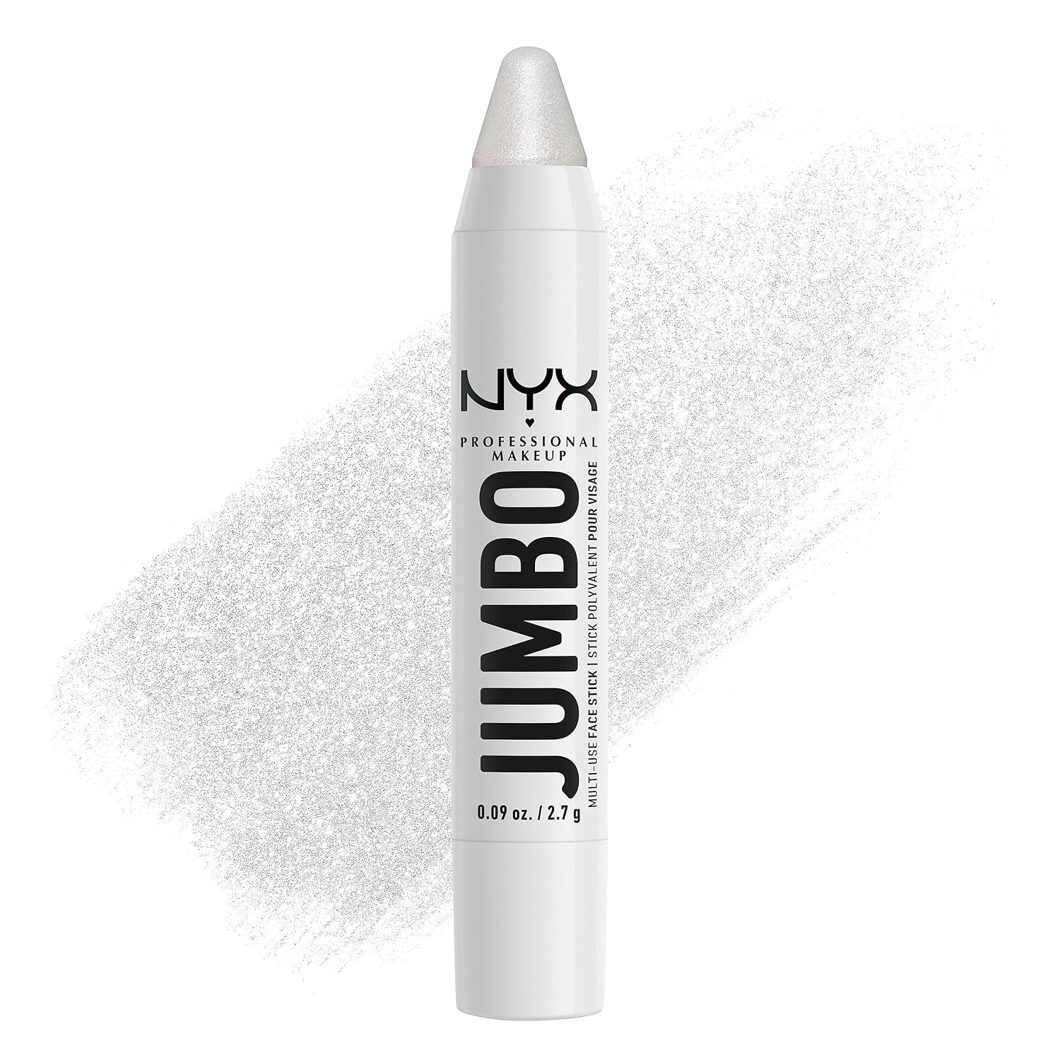 NYX PROFESSIONAL MAKEUP, Jumbo Multi-Use Face Highlighter Stick - Vanilla Ice Cream - Image 2