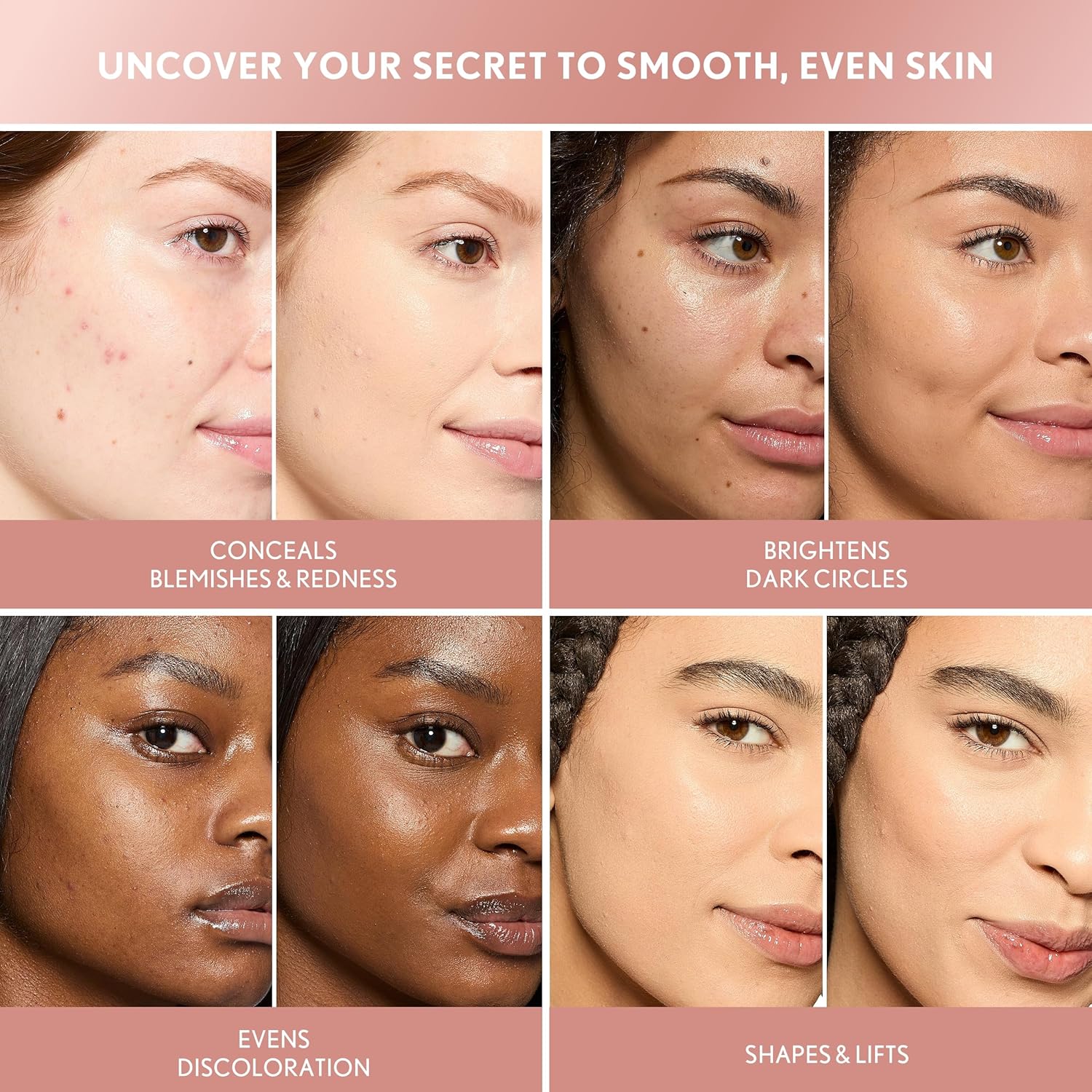 COVERGIRL TruBlend Undercover Concealer, Buildable, Full Coverage, 24-Hour Wear, Matte Finish - L400 Classic Ivory (Packaging May Vary) - Image 7