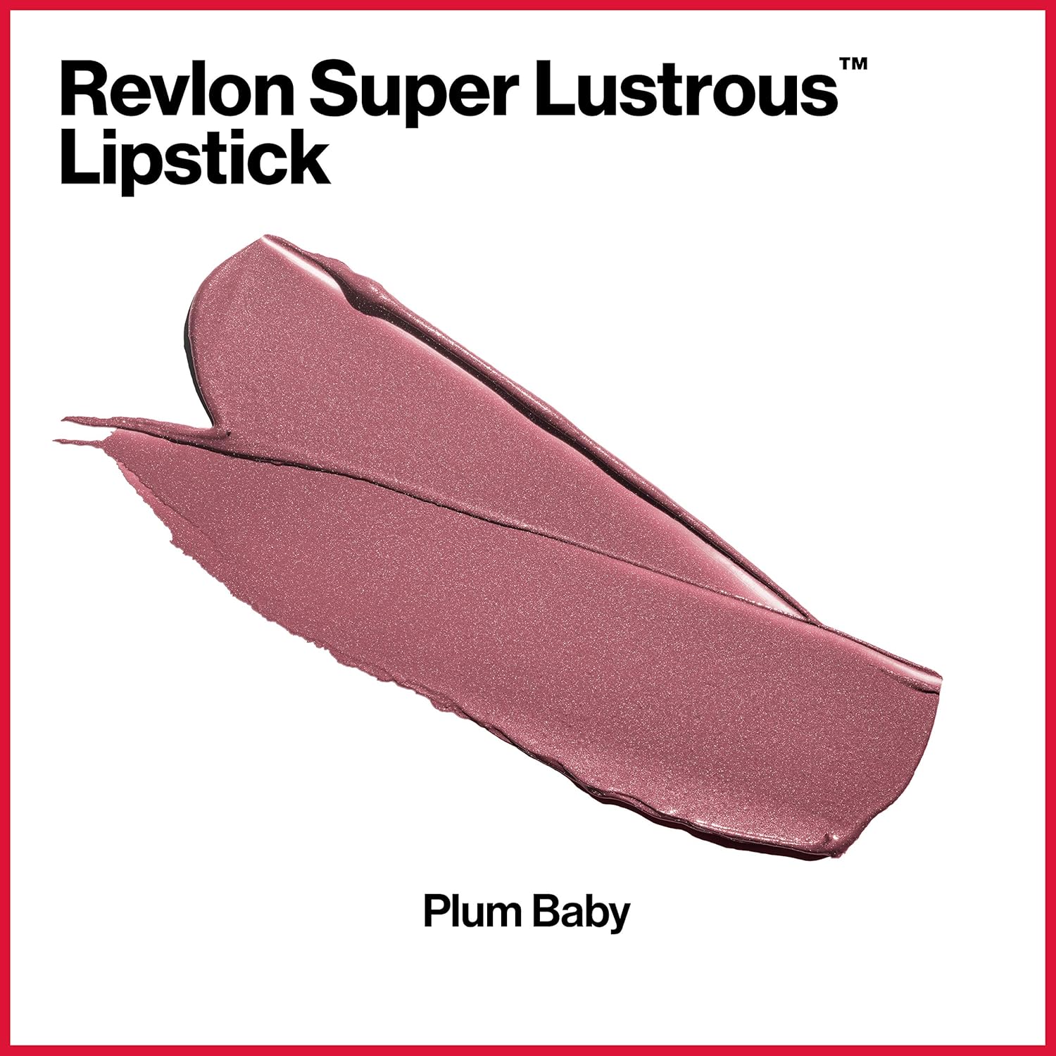 Revlon Super Lustrous Lipstick, Creamy Formula For Soft, Fuller-Looking Lips, Moisturized Feel, 467 Plum Baby, 0.15 oz - Image 5