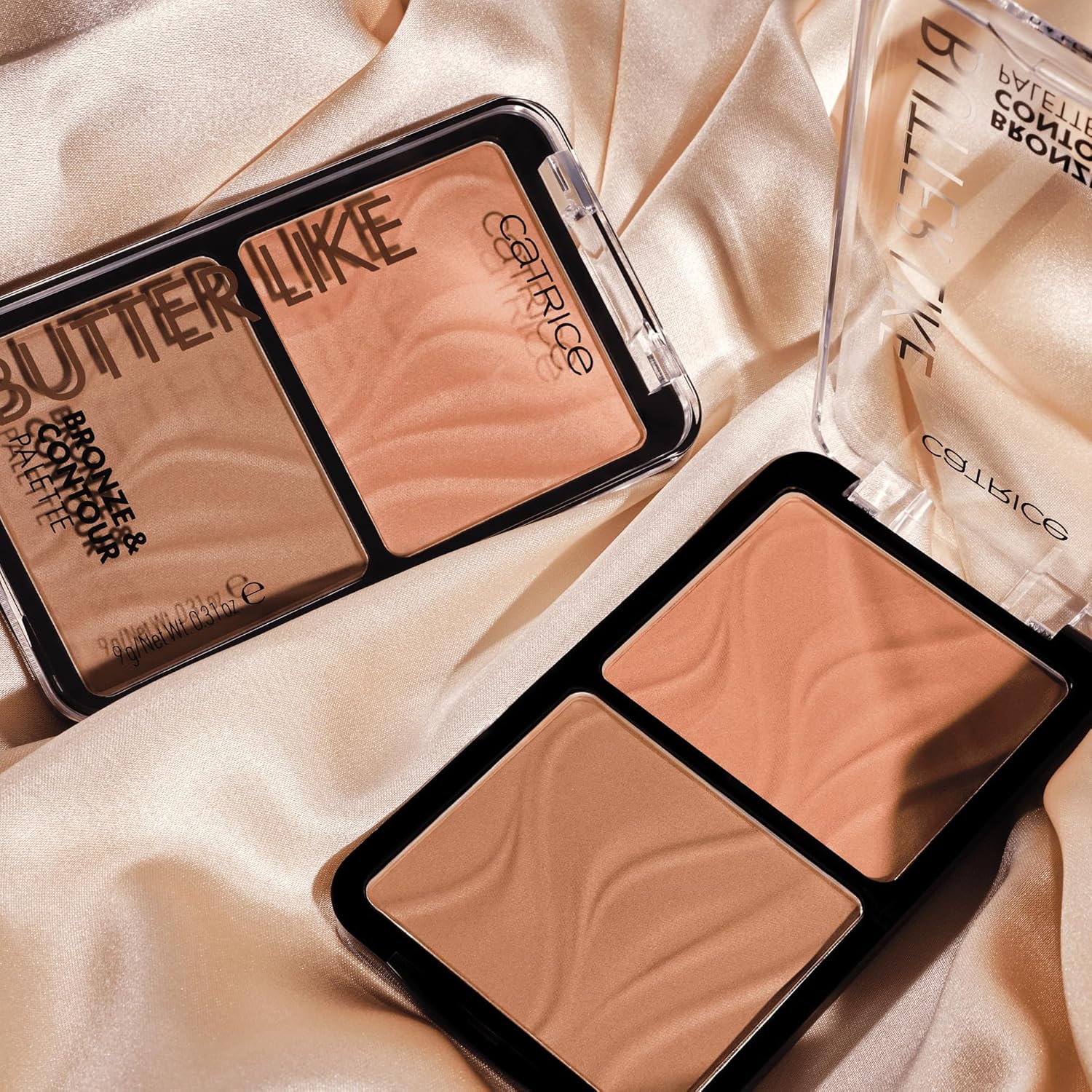 Catrice Butter Like Bronze & Contour Palette | 2-in-1 Ultra-Blendable Bronzer & Contour Duo | Buttery Powder Texture | Vegan & Cruelty Free (010 | Born To Shape) - Image 9