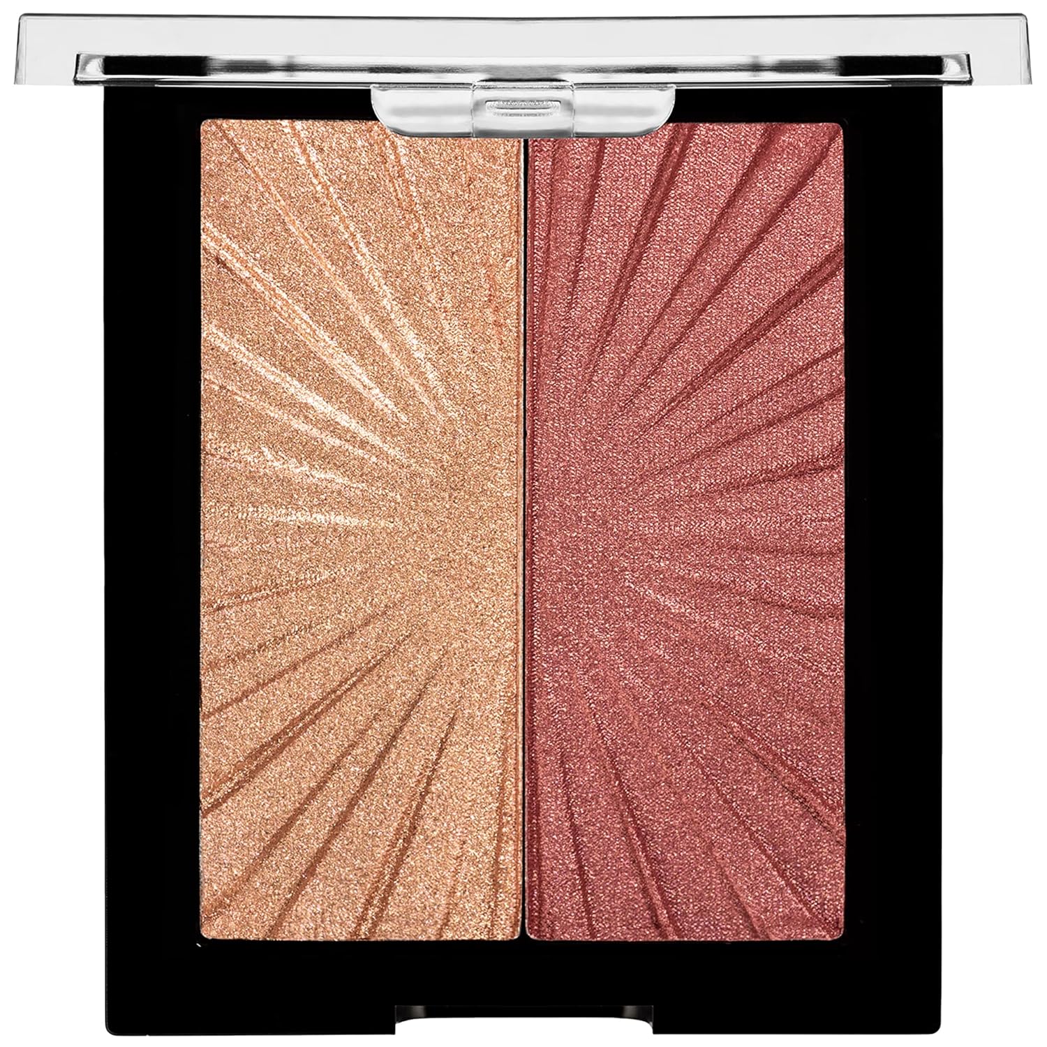 Wet n Wild MegaGlo Blushlighter, Blendable Blush & Highlighter Set, Shimmery Metallic Finish, Flash Me - Image 3