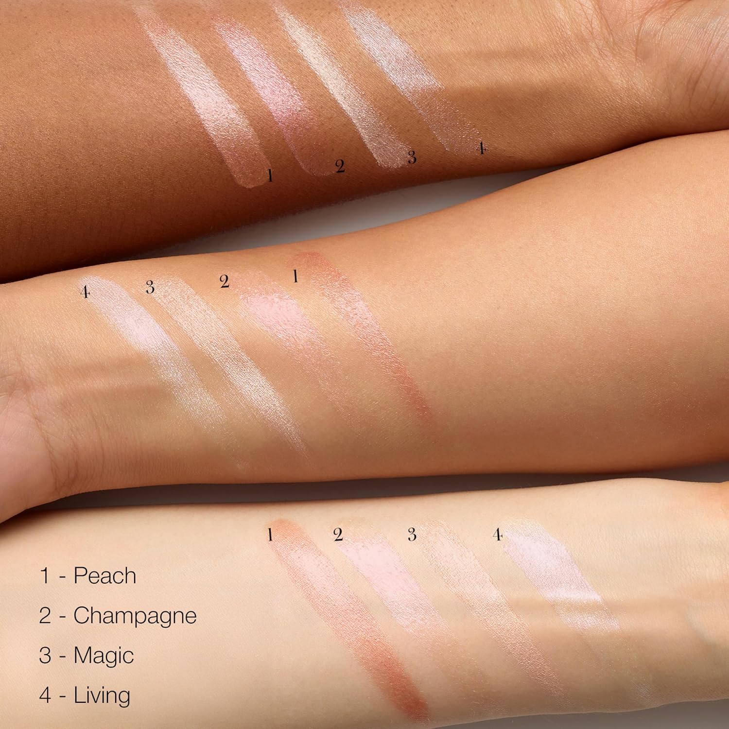 RMS Beauty Luminizer – Natural Cream Highlighter, Lightweight Radiance Enhancer, Buildable Glow for Face & Body, Hydrating, 0.35 oz - Image 5