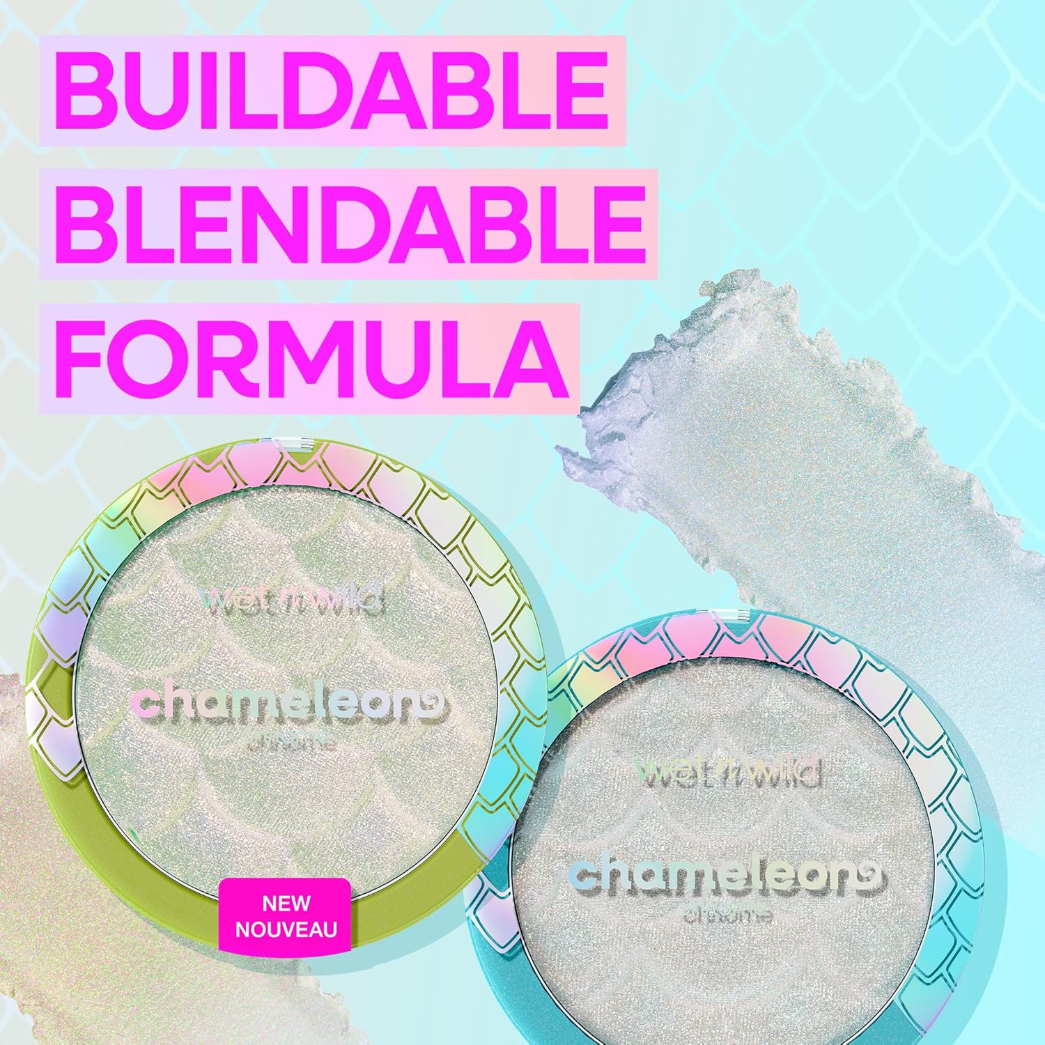wet n wild Chameleon Chrome Highlighter, Dynamic Color Shift, Liquid-to-Baked Texture, Customizable Luminous Radiance, Cruelty-Free - Too Sirius - Image 5