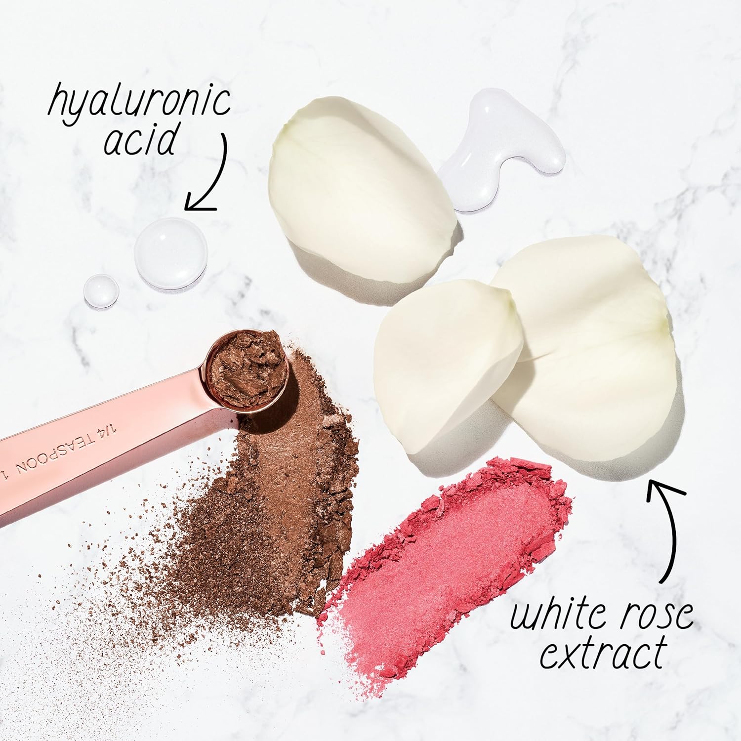 COVERGIRL TruBlend Skin Enhancer Baked Luminous Blush, with Hyaluronic Acid & White Rose Extract, Blends Seamlessly - Rose Latte (Nude with Pink Swirls) - Image 6