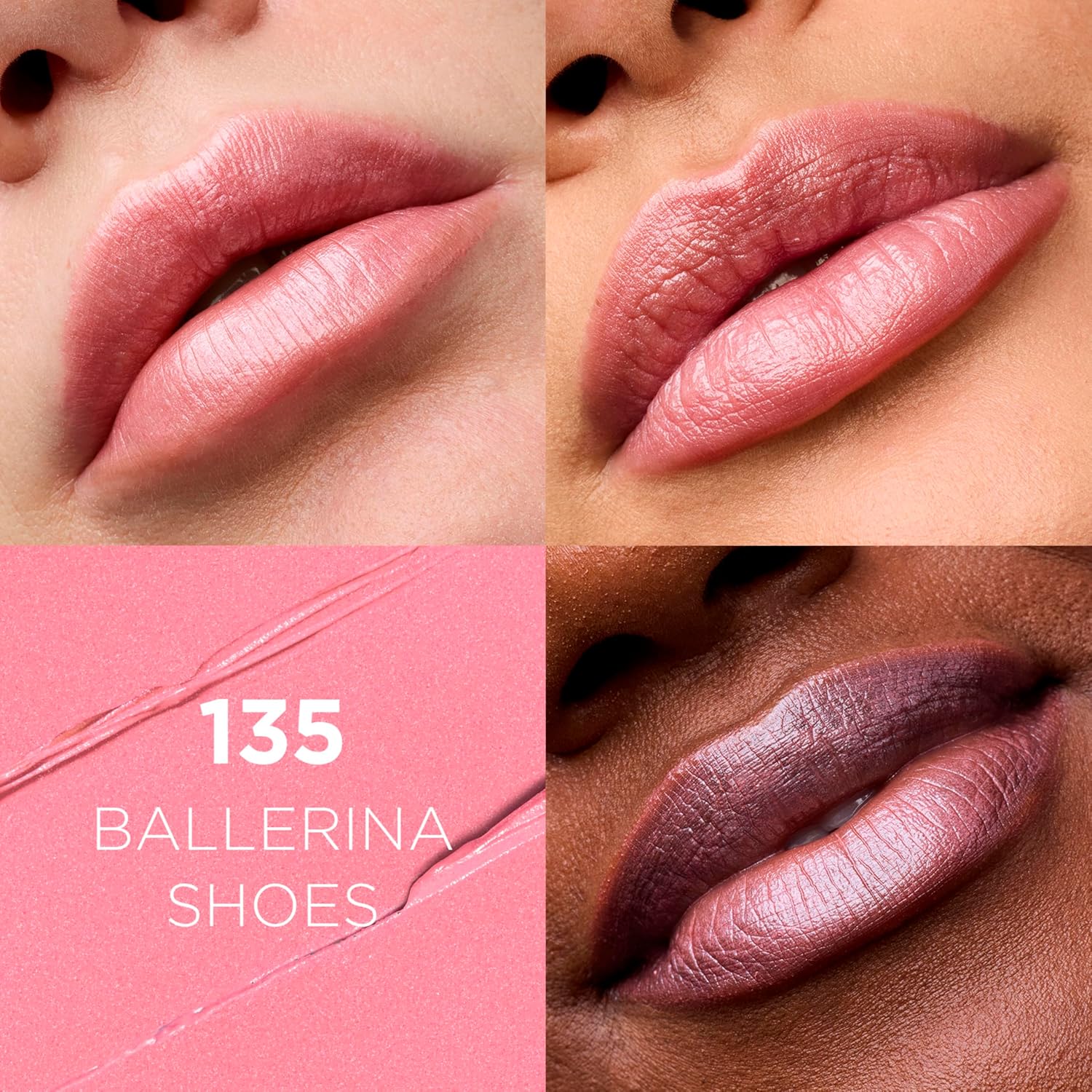 L'Oreal Paris Colour Riche Original Creamy, Hydrating Satin Lipstick with Argan Oil and Vitamin E, Ballerina Shoes , 1 Count - Image 3