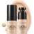 FOCALLURE 2 Pcs Liquid Foundation, Skin Evolution Foundation + Concealer, Full Coverage Foundation Makeup, Durable, Waterproof, Oil-Control, Hides Wrinkles & Lines, Warm Ivory