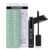 Lash Next Door Water Resistant Mascara Black Volume and Length – No Clump Volumizing Mascara for Thickening and Lengthening – Smudge Proof Lashes by Brooklyn and Bailey (2 Pack)